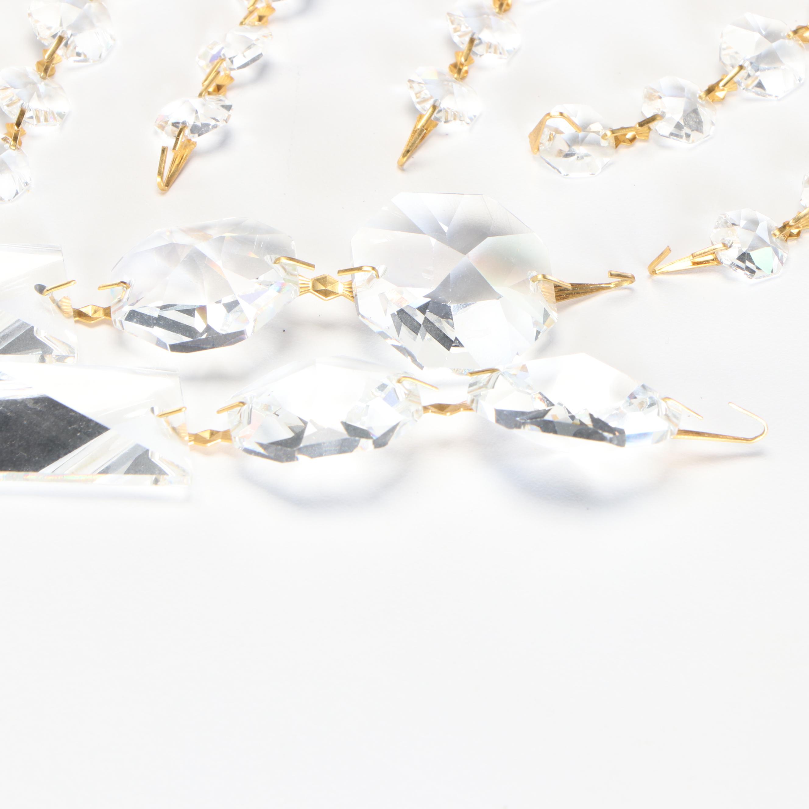 Cincinnati Music Hall Architectural Salvage Crystal Dome Ceiling Light