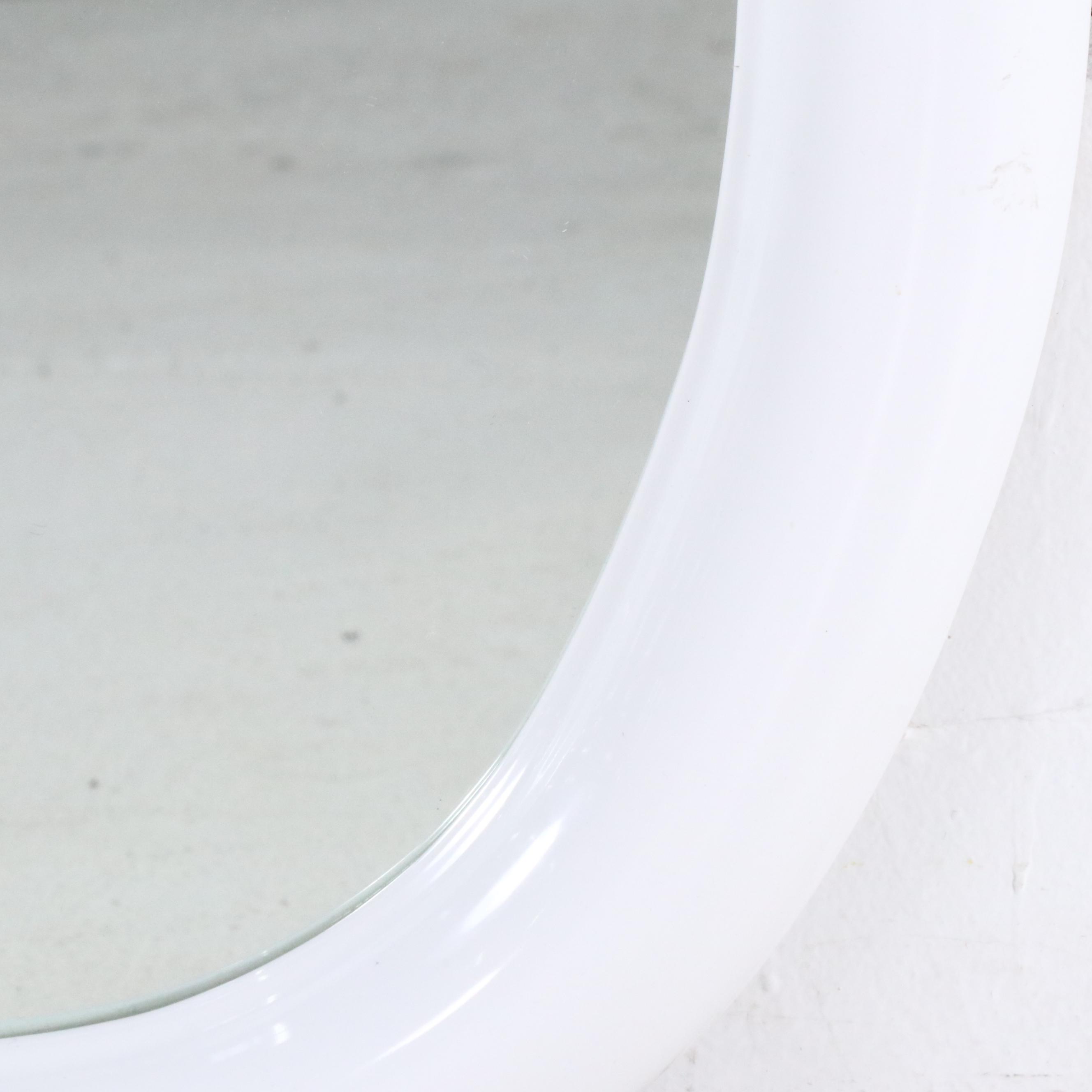 St. Thomas Creations Ceramic Oval Wall Mirror