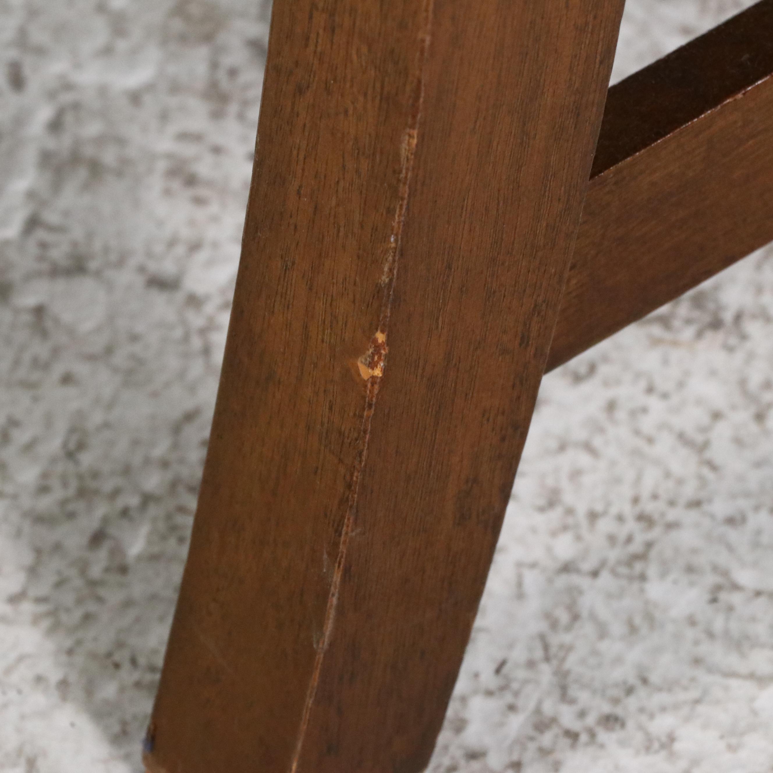 Federal Style Upholstered Wingback Chair, Mid-20th Century