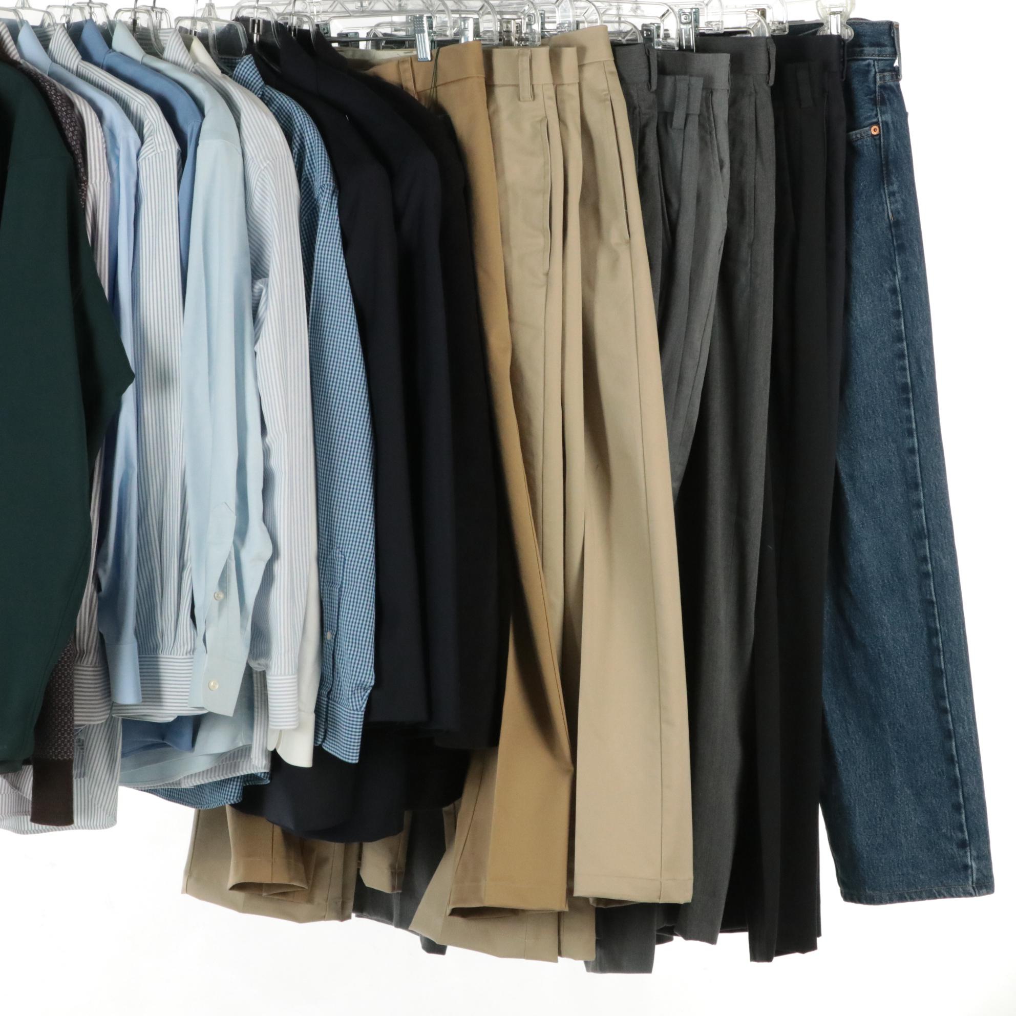 Men's Business Casual Capsule Wardrobe With Peter Millar Wool Sweater and More