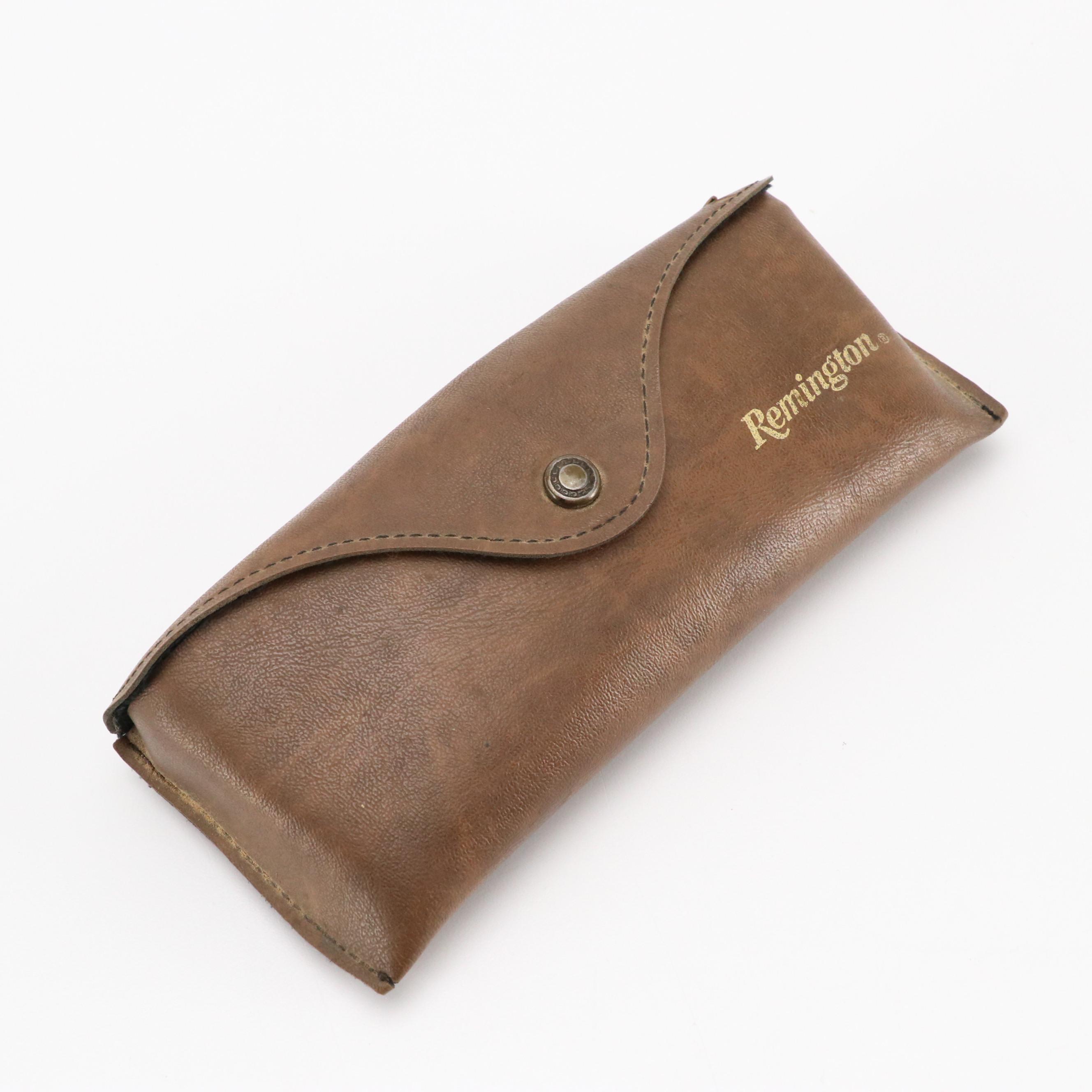 Remington Yellow Lens Aviator Shooting Glasses in Case