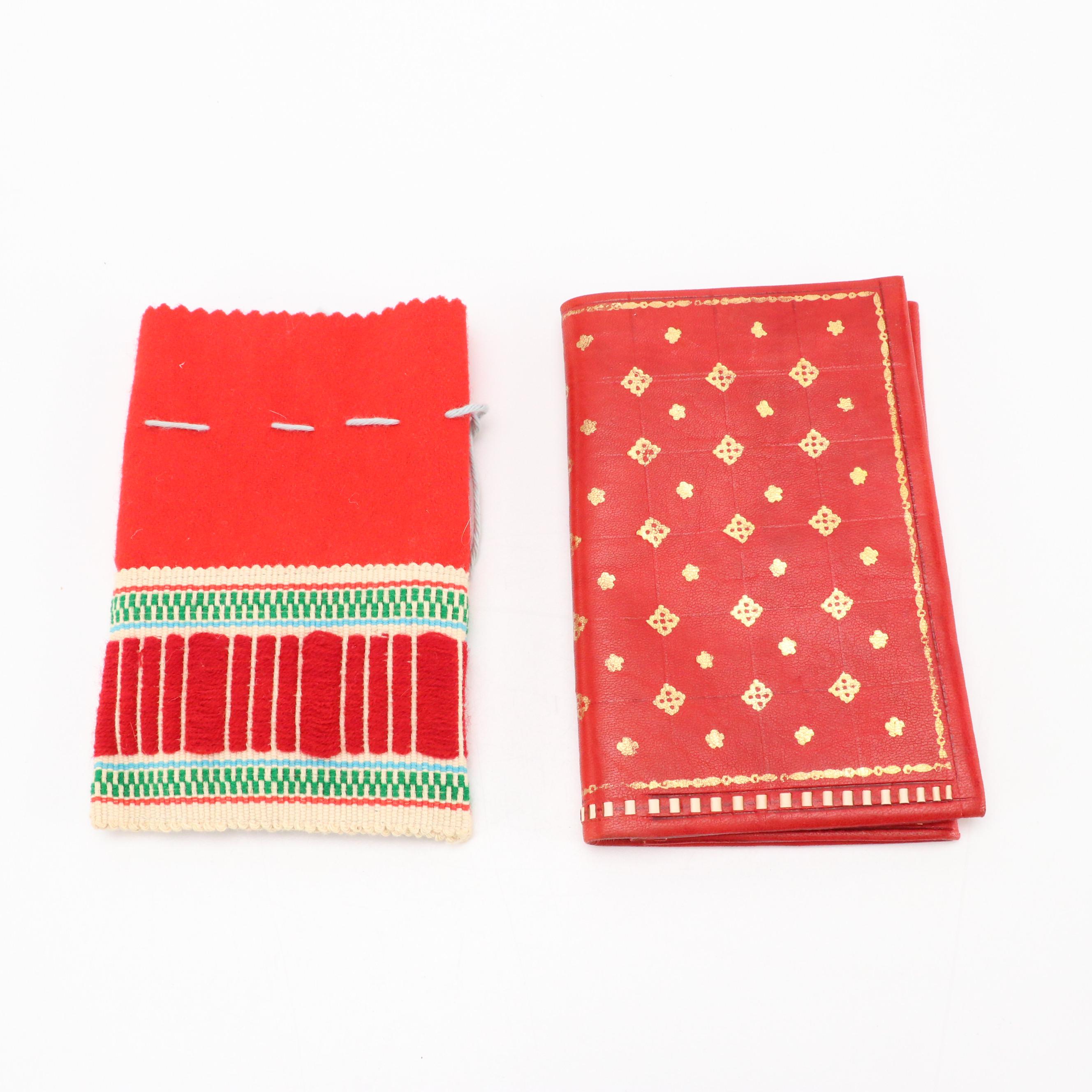 Kamawanu Co. Japanese Chusen Dyed Tenugui Cloths with Other Accessories