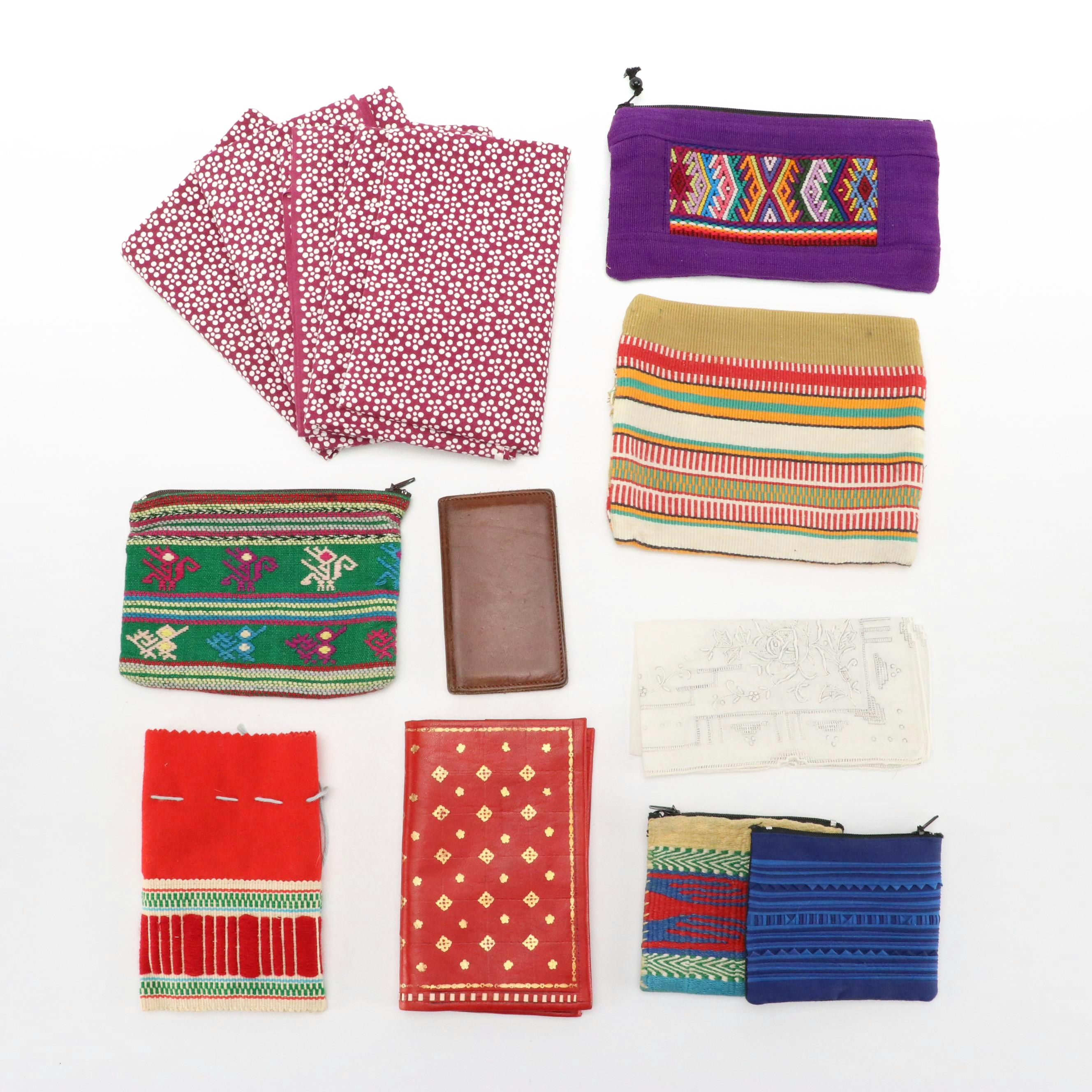 Kamawanu Co. Japanese Chusen Dyed Tenugui Cloths with Other Accessories