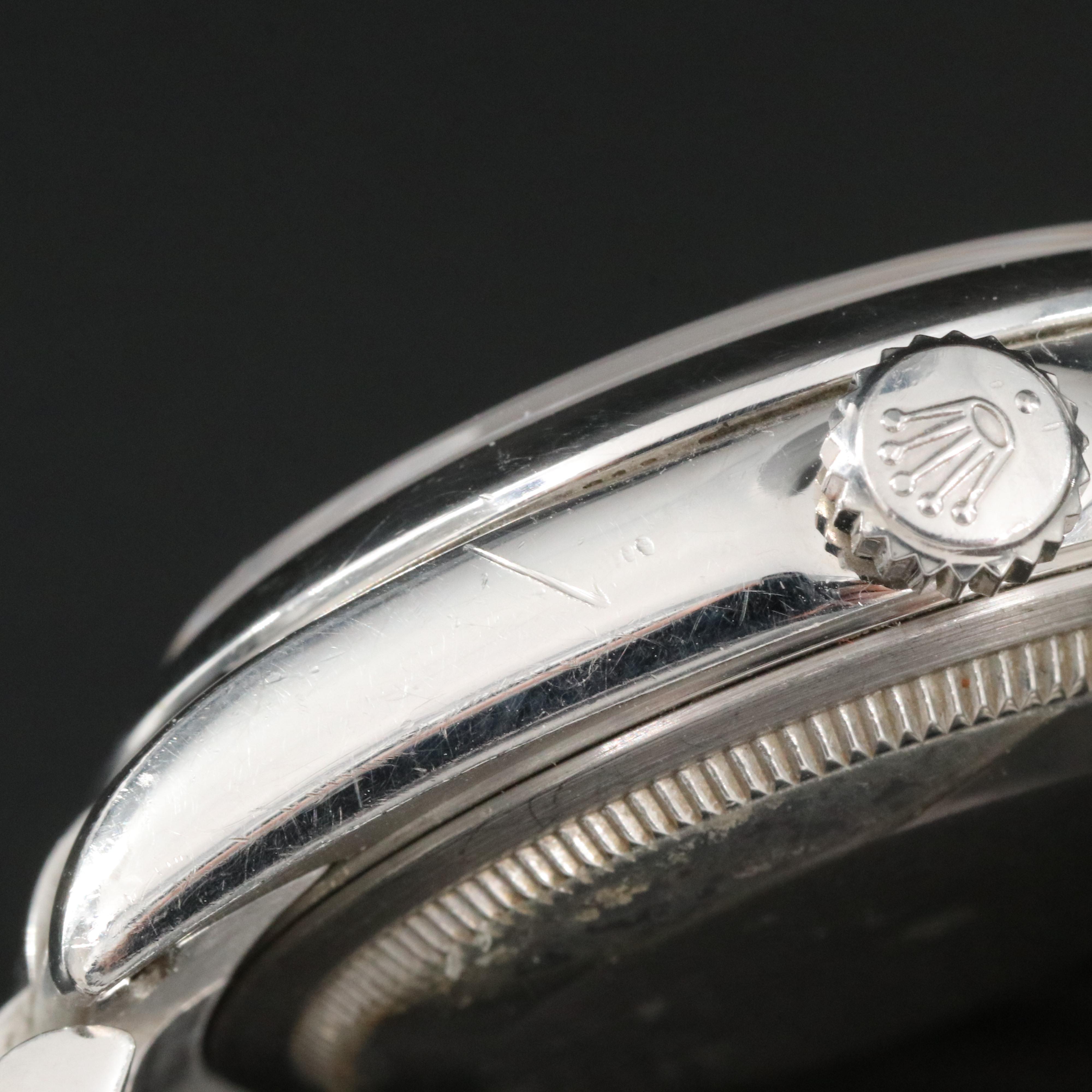 Rolex Day-Date 118206 Ice Blue 36mm Platinum Automatic Watch