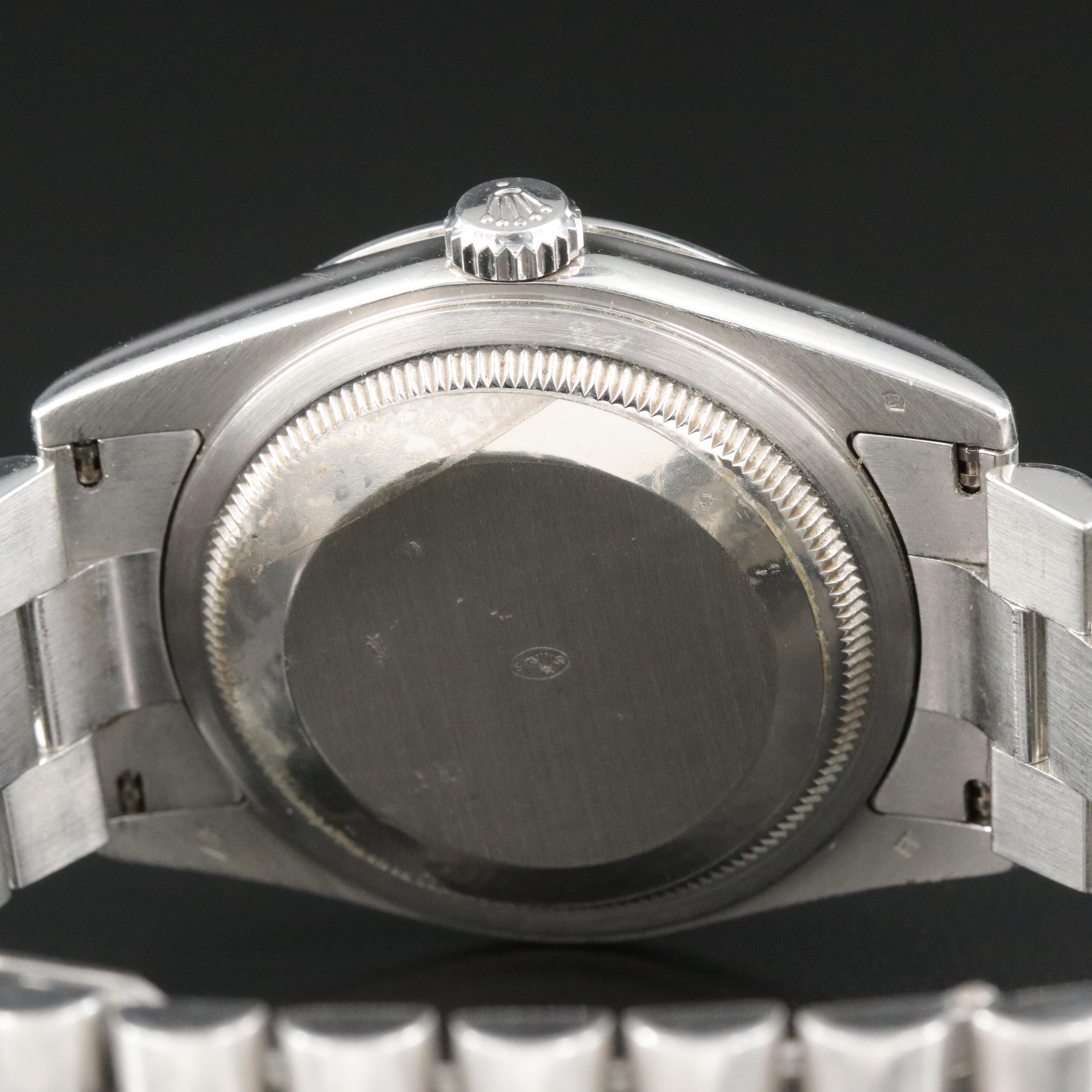 Rolex Day-Date 118206 Ice Blue 36mm Platinum Automatic Watch