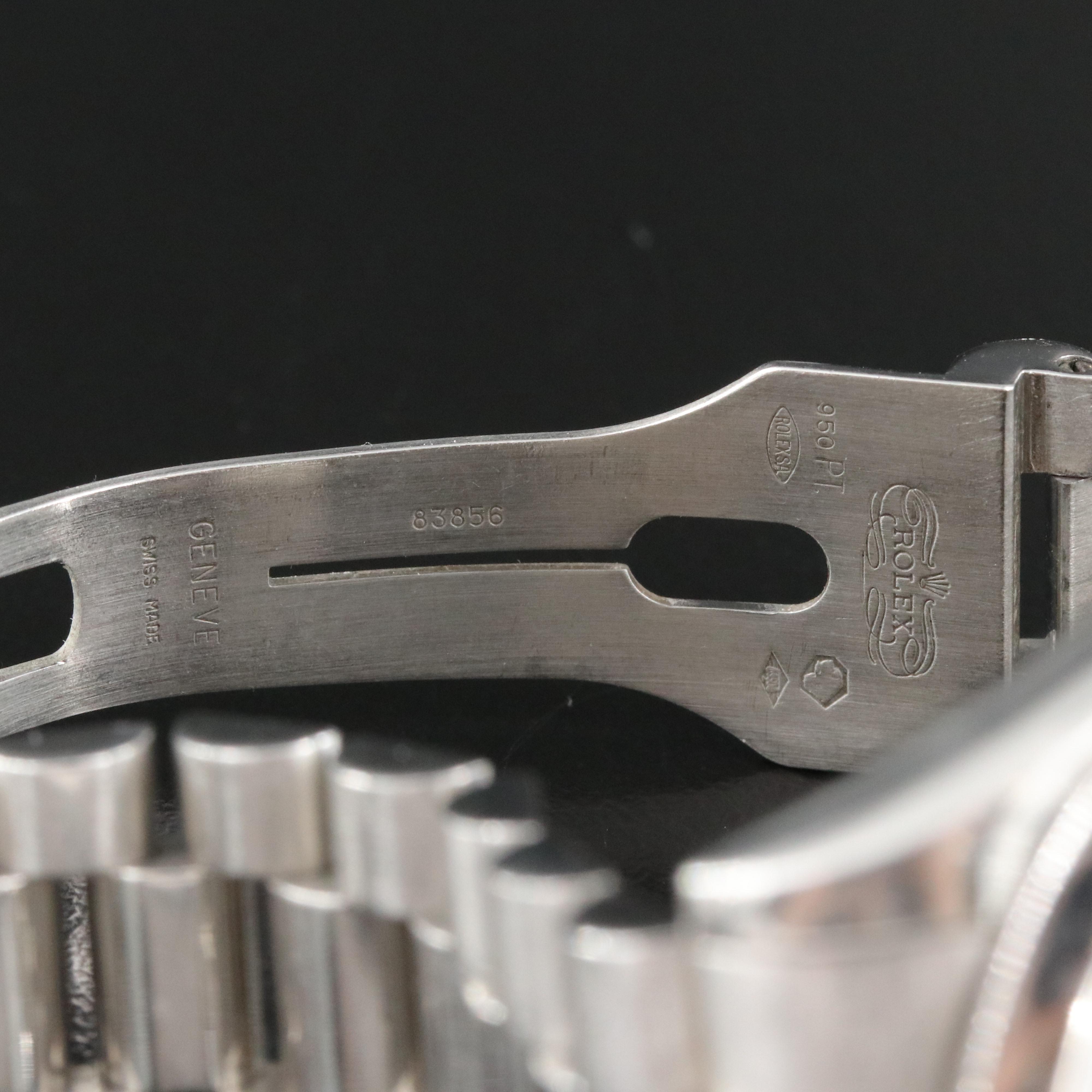 Rolex Day-Date 118206 Ice Blue 36mm Platinum Automatic Watch