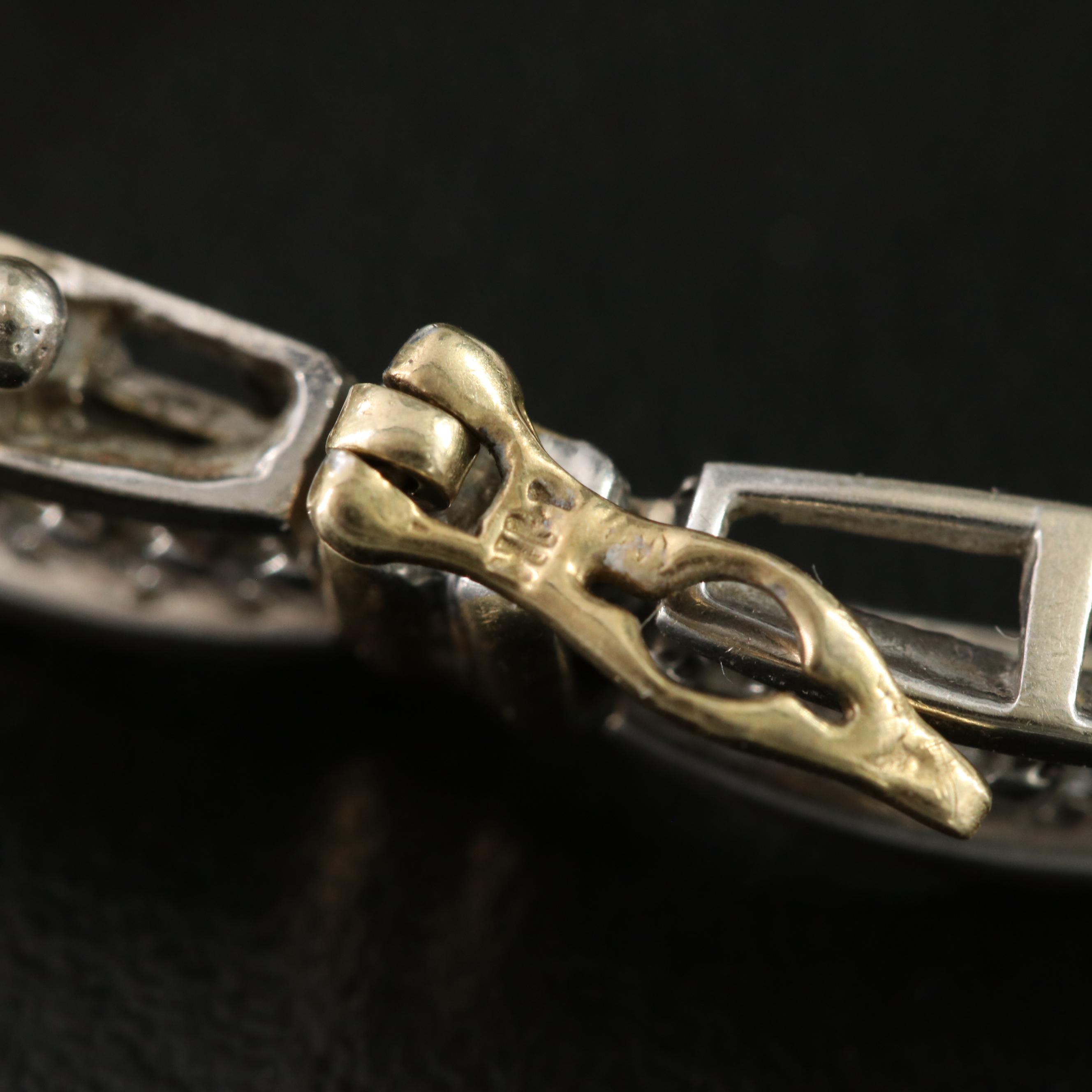 14K Two-Tone 1.98 CTW Diamond Bracelet