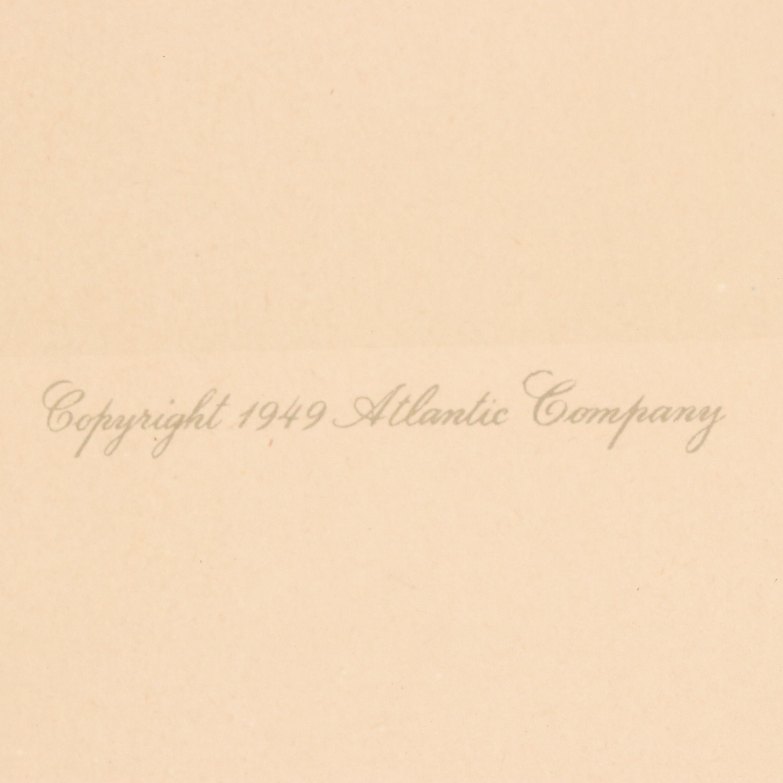 Ornithological Color Halftone After Roger Tory Peterson "Bohemian Wax-Wing"