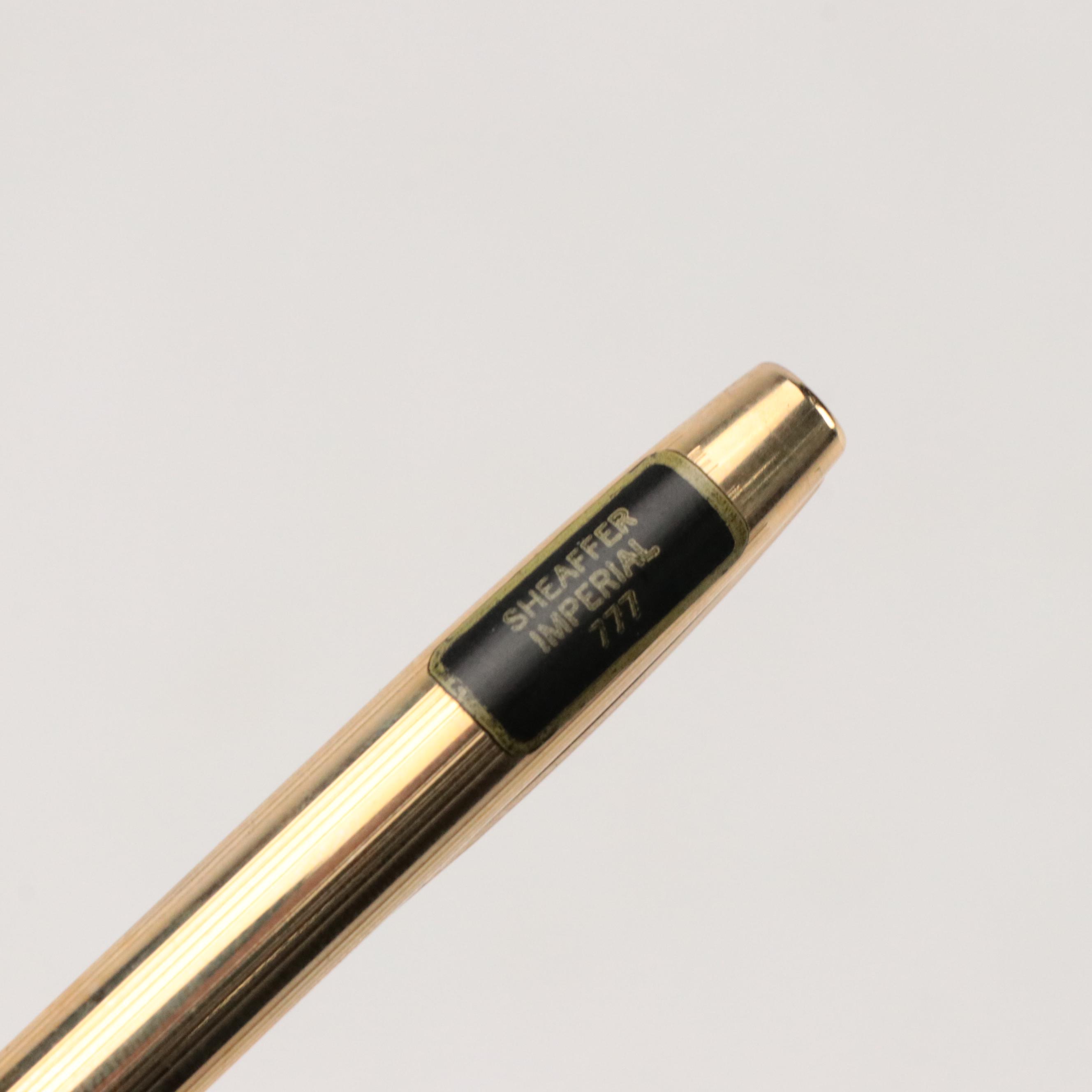 Cross, Parker, Sheaffer and Galileo Fountain Pen with Pencils