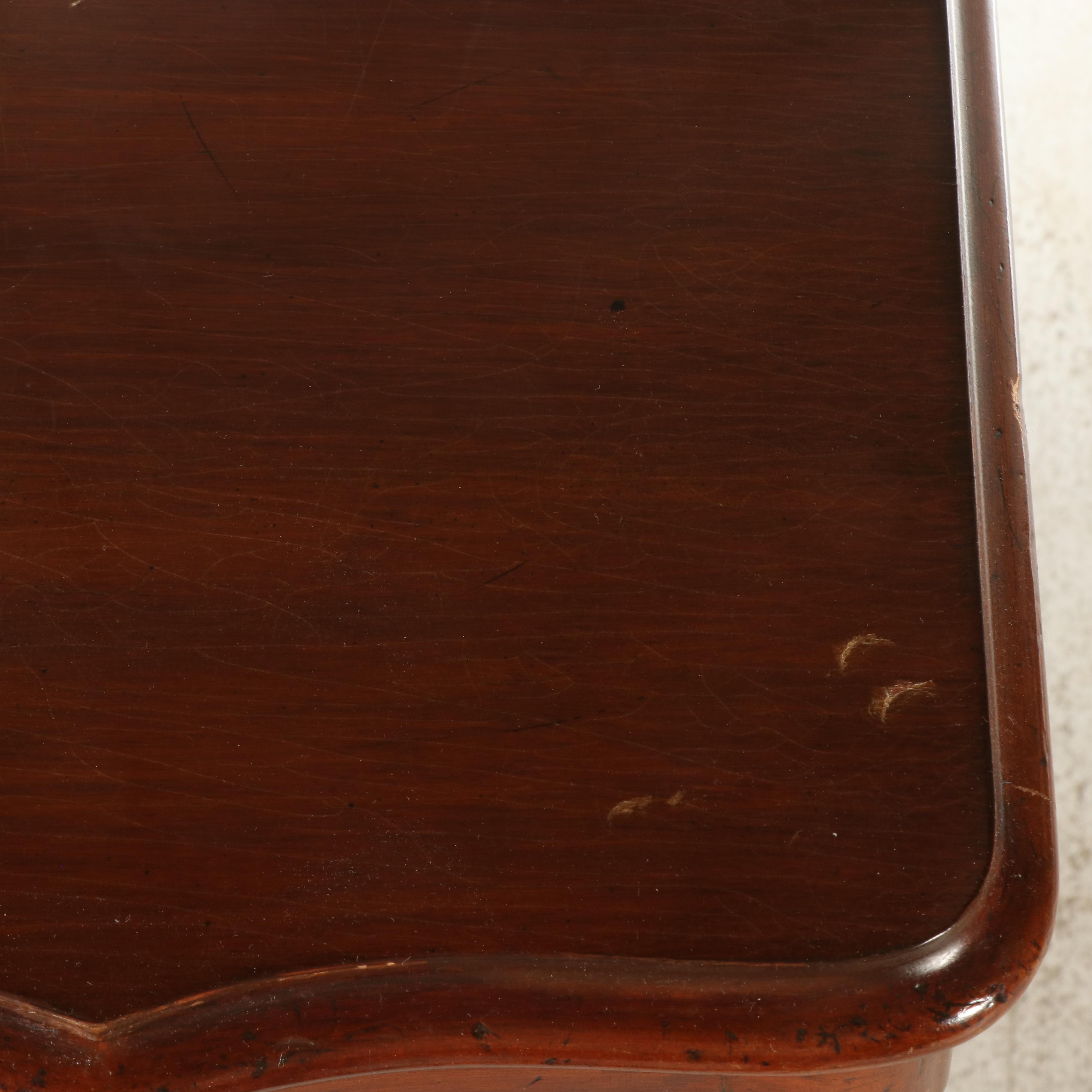 Pair of French Provincial Style Cherry Nightstands, Mid to Late 20th Century