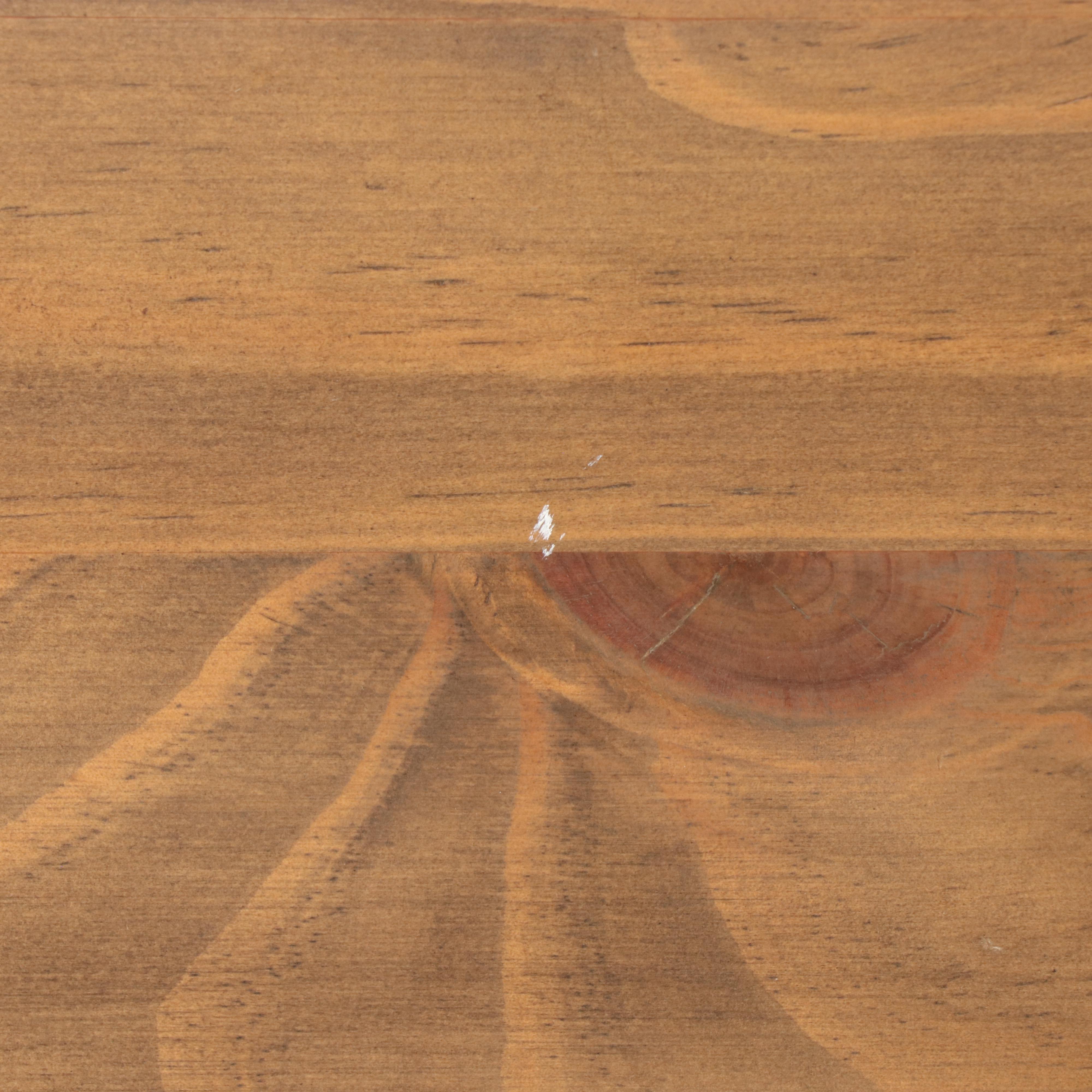 Contemporary Six-Drawer Wooden Chest
