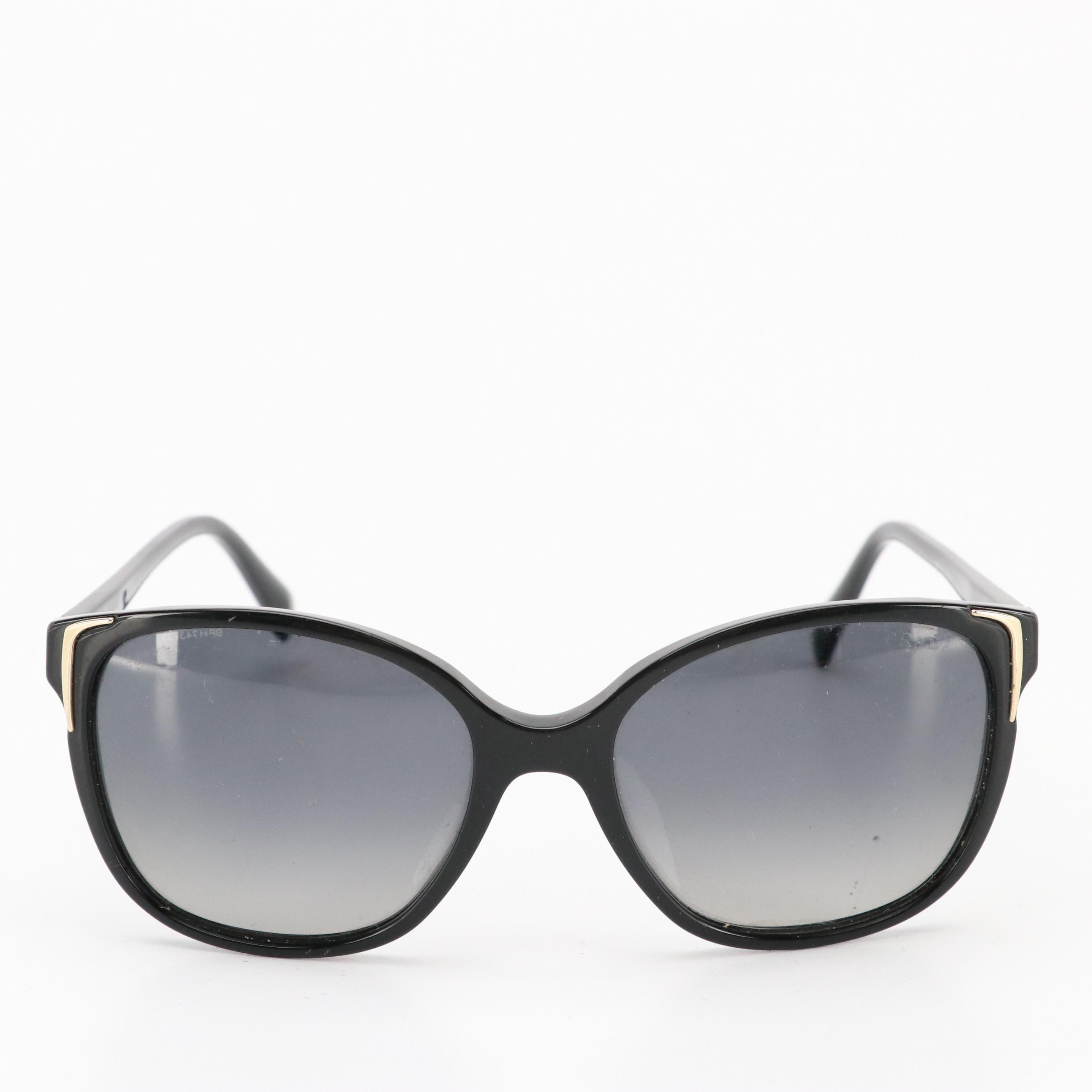 Prada SPR01O Polarized Square Sunglasses