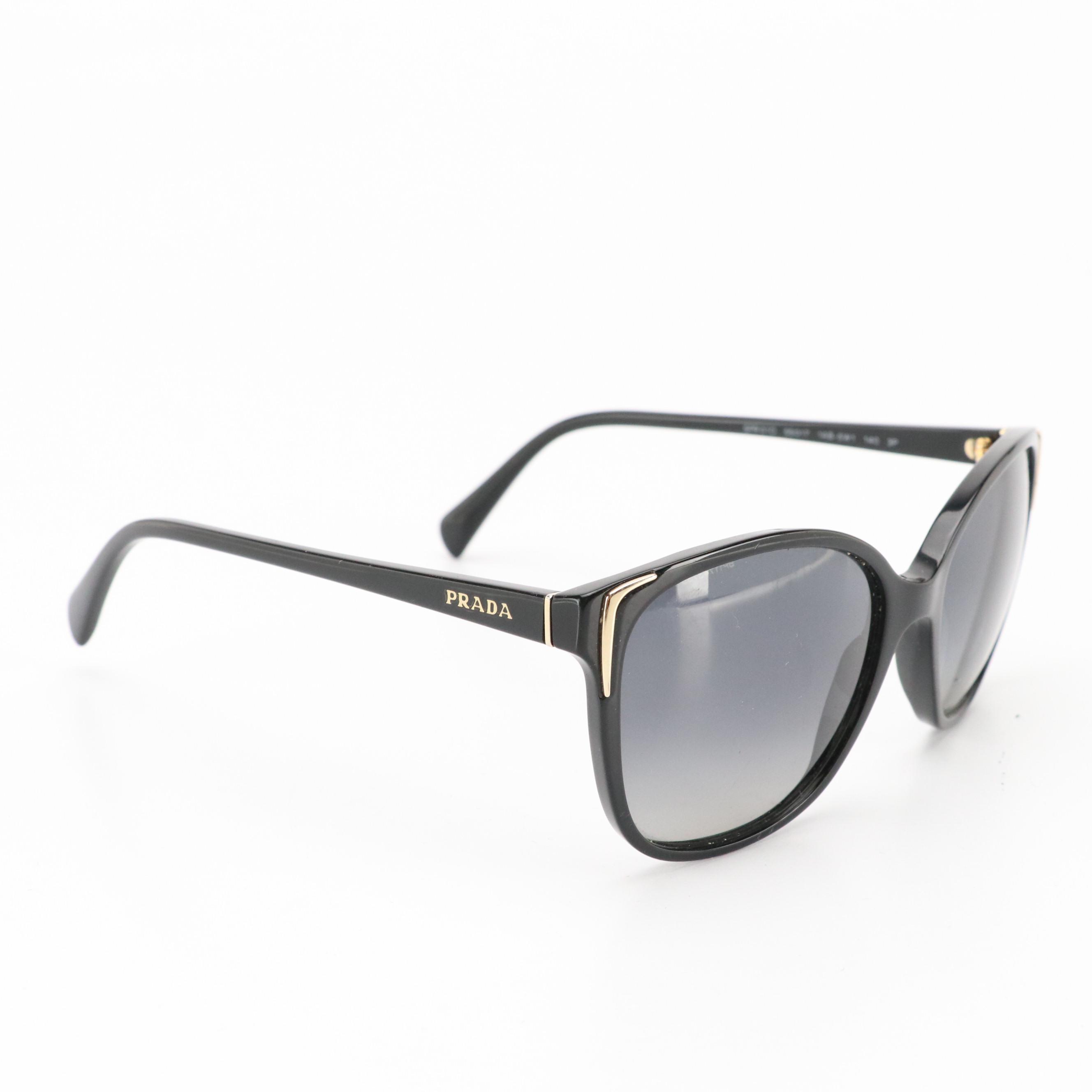 Prada SPR01O Polarized Square Sunglasses