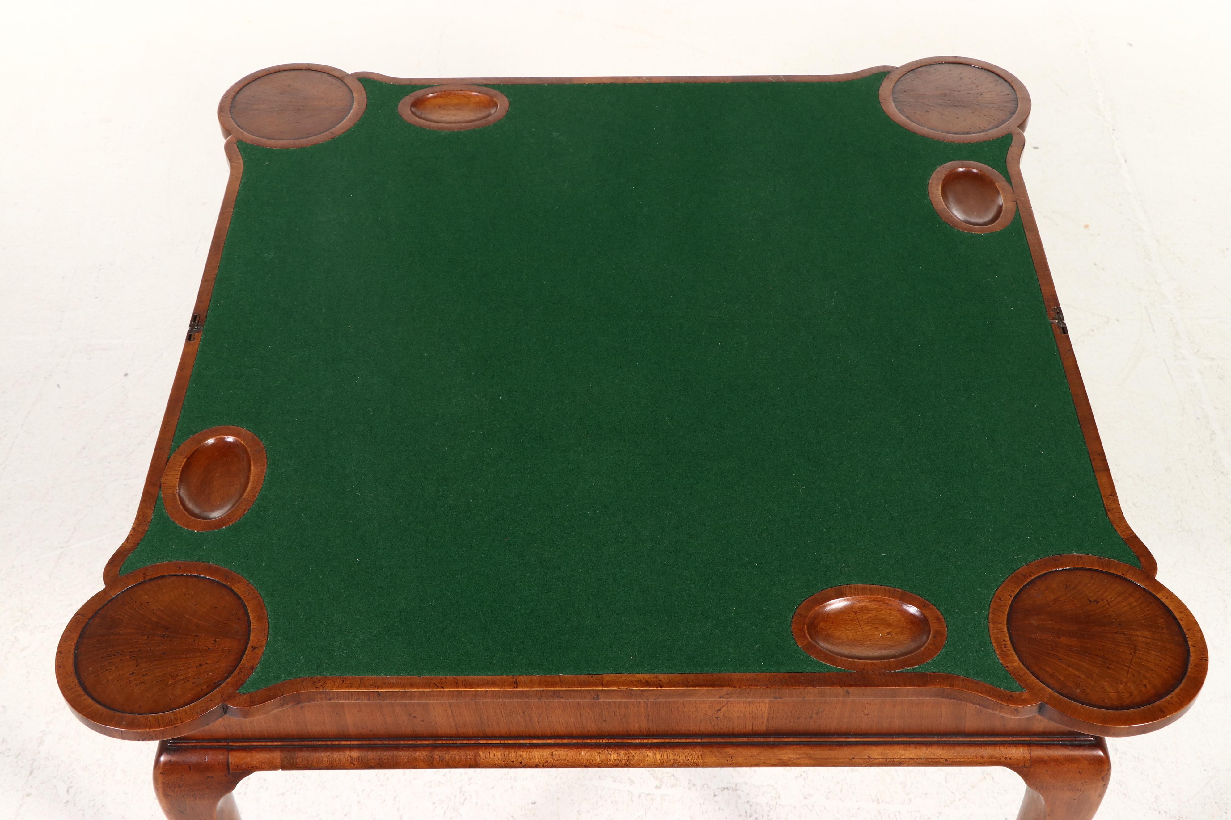 English Oak Flip-Top Games Table
