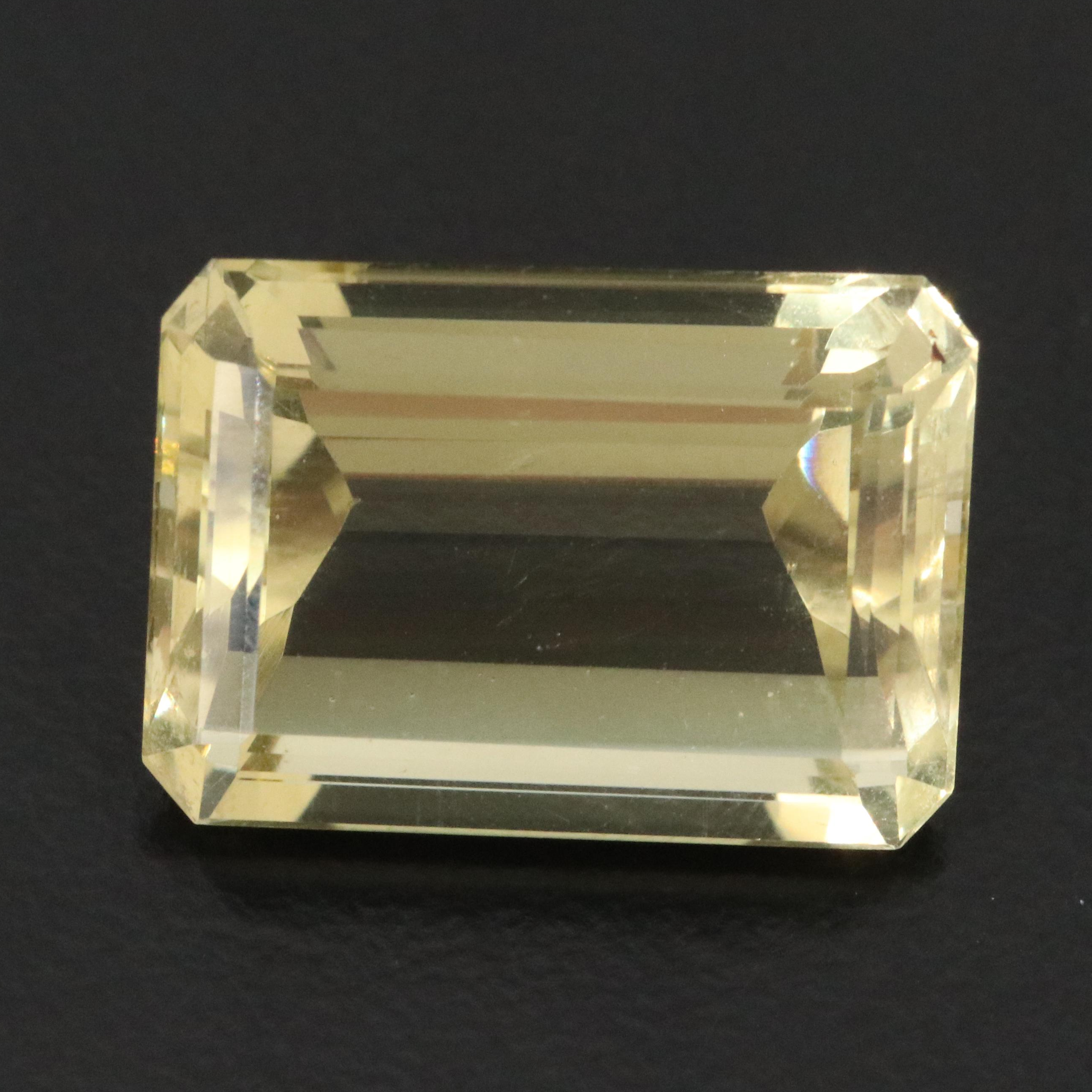 Loose 15.79 CT Citrine