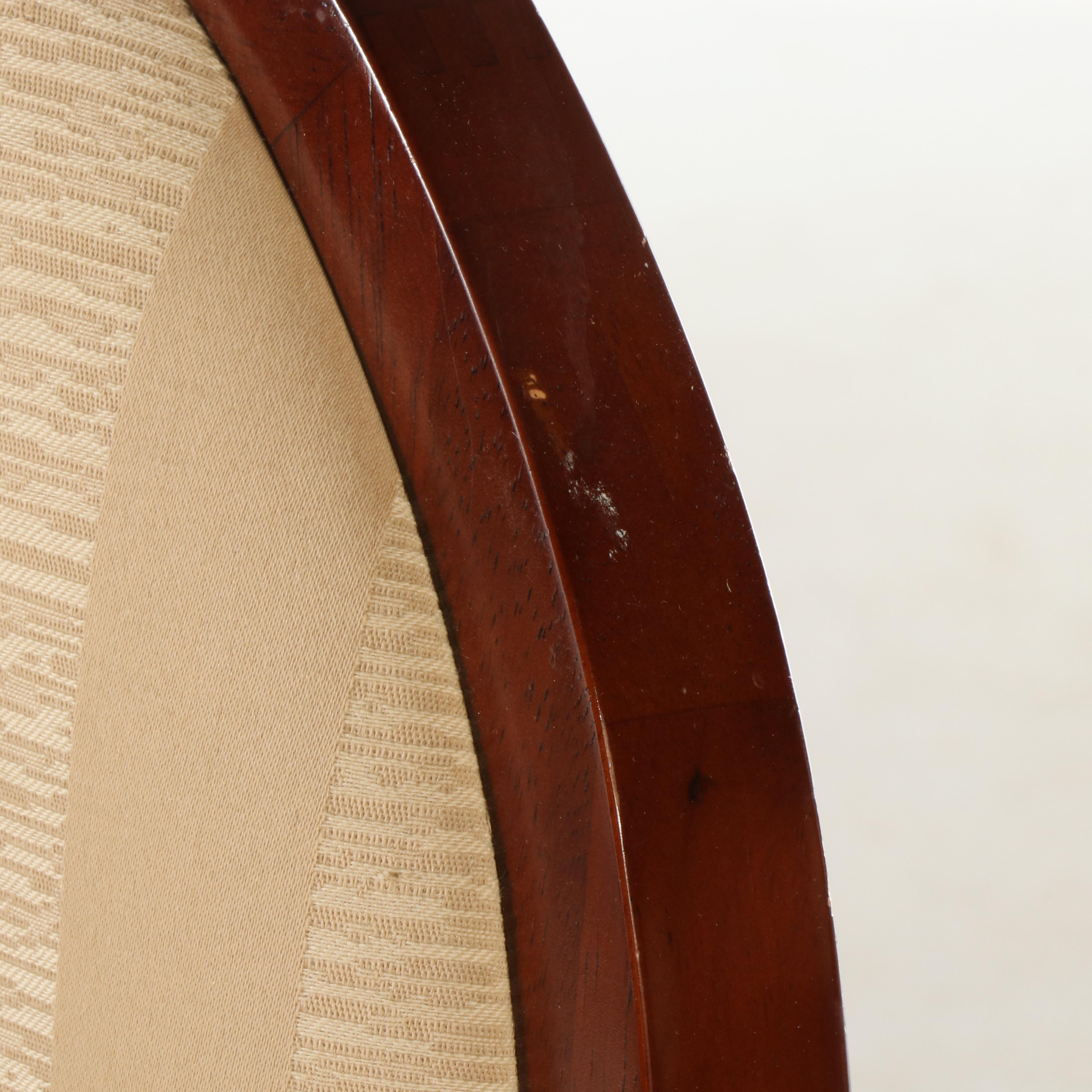 Set of Six The Bombay Co. Classical Style Mahogany Dining Chairs