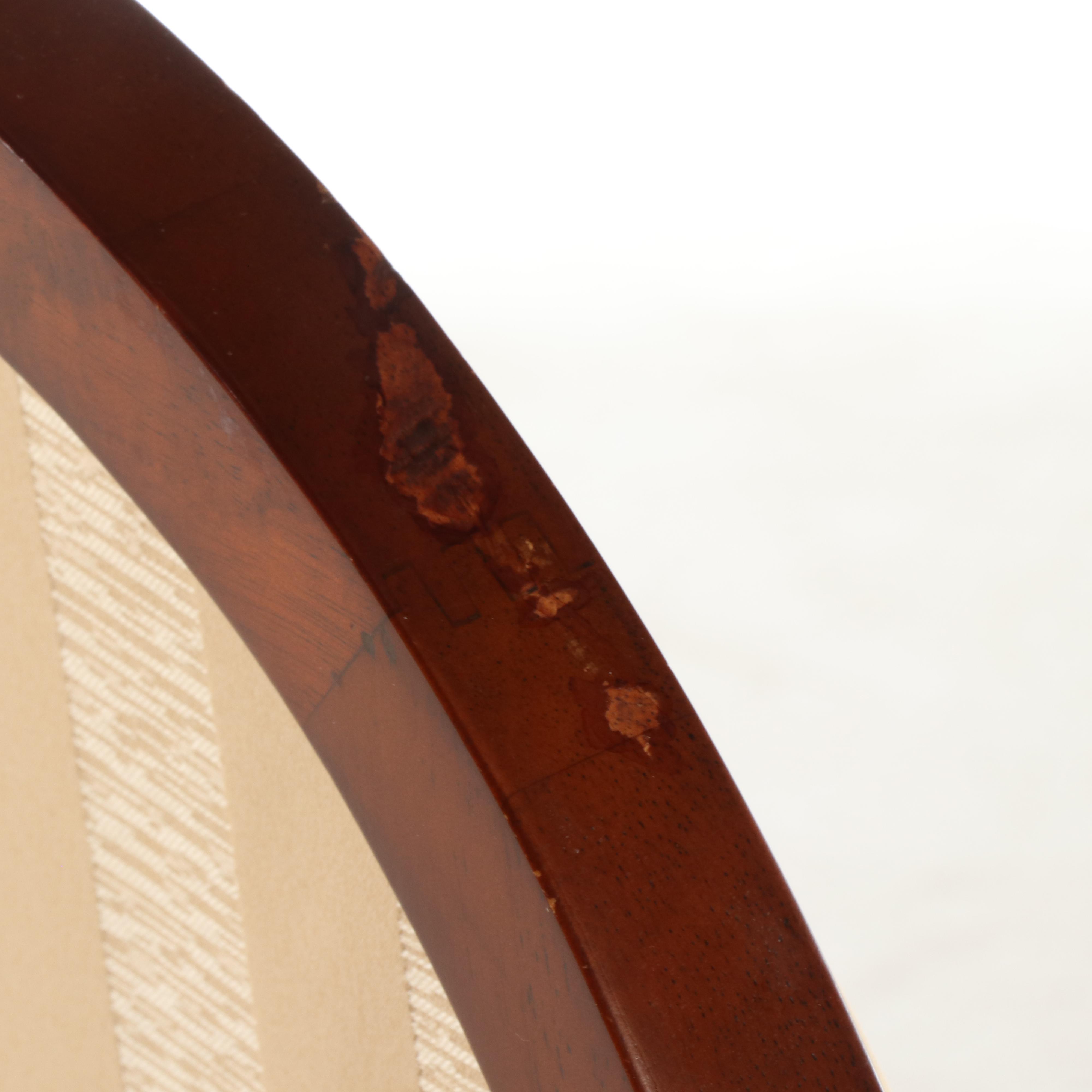 Set of Six The Bombay Co. Classical Style Mahogany Dining Chairs