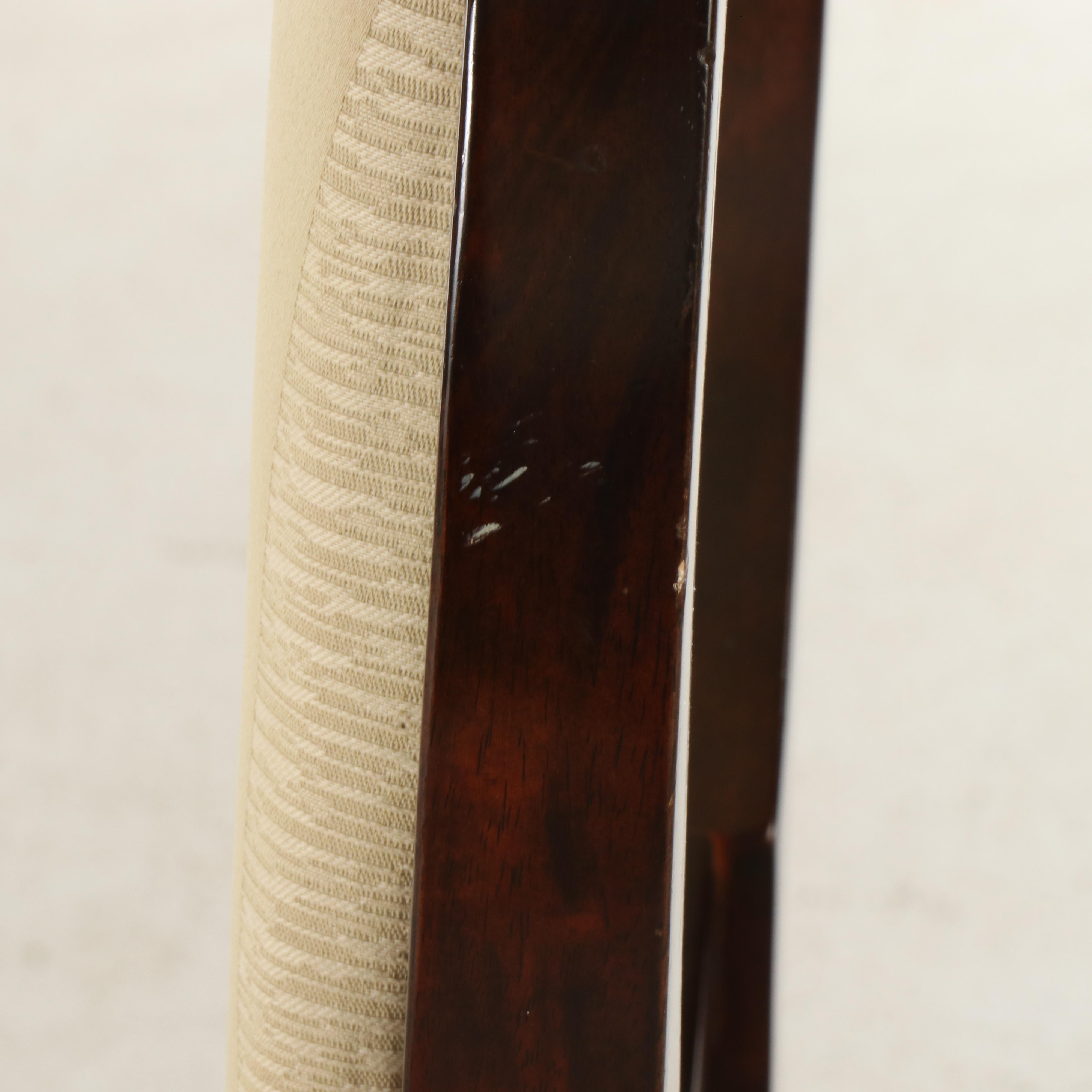 Set of Six The Bombay Co. Classical Style Mahogany Dining Chairs