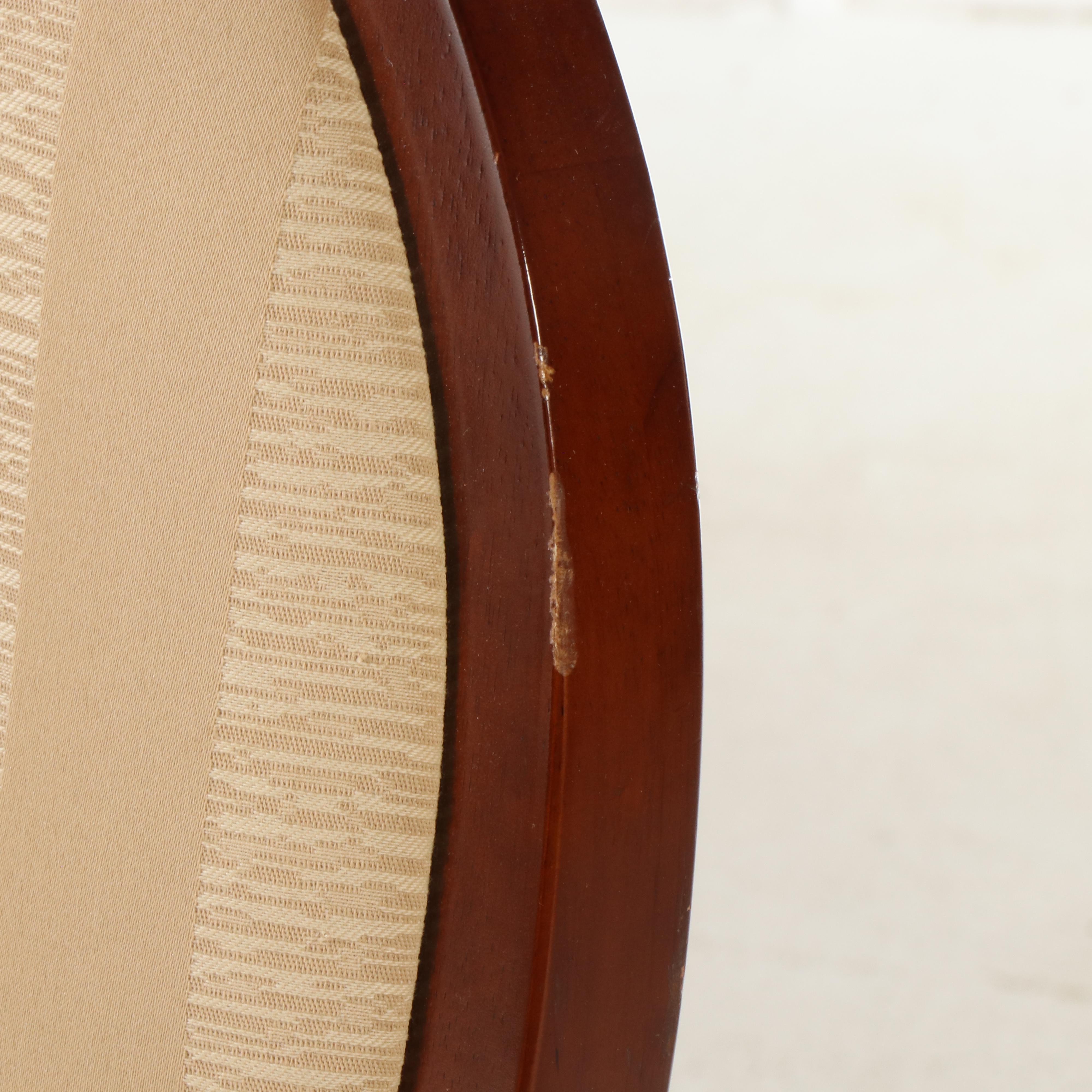 Set of Six The Bombay Co. Classical Style Mahogany Dining Chairs