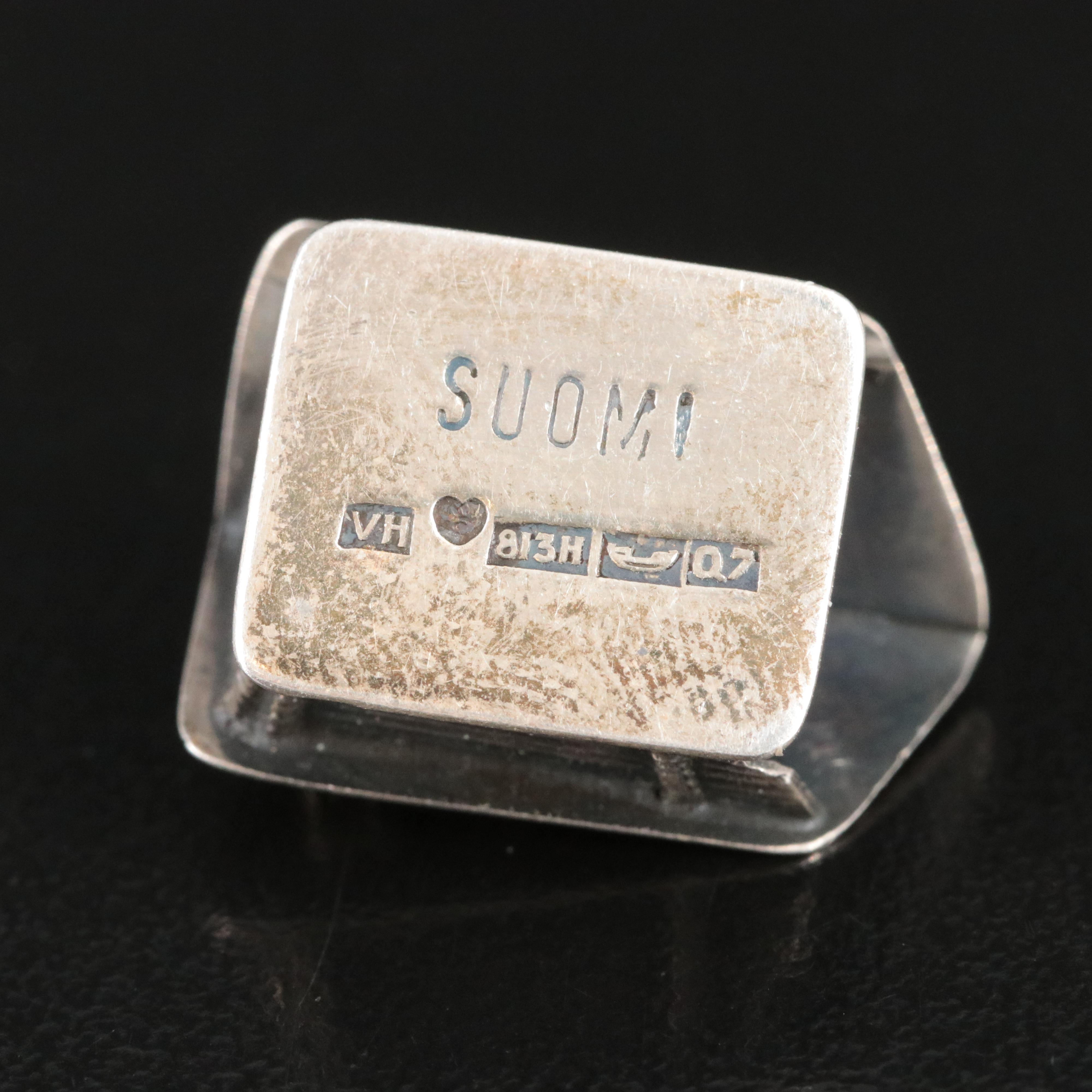 Sterling Log Cabin Charm