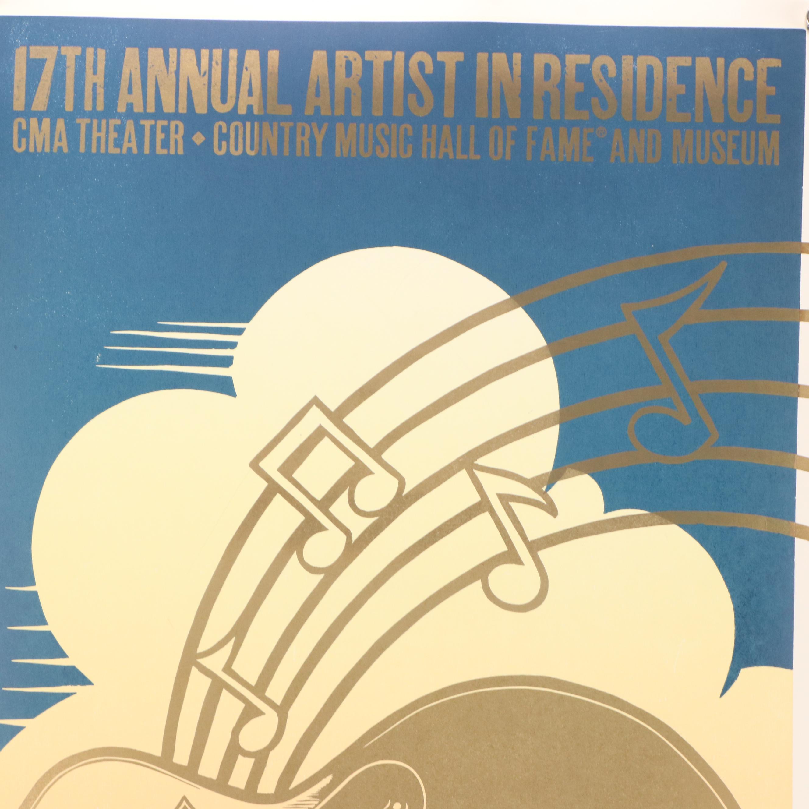 Hatch Show Print Relief Posters for John Prine and More, 2020 and 2021