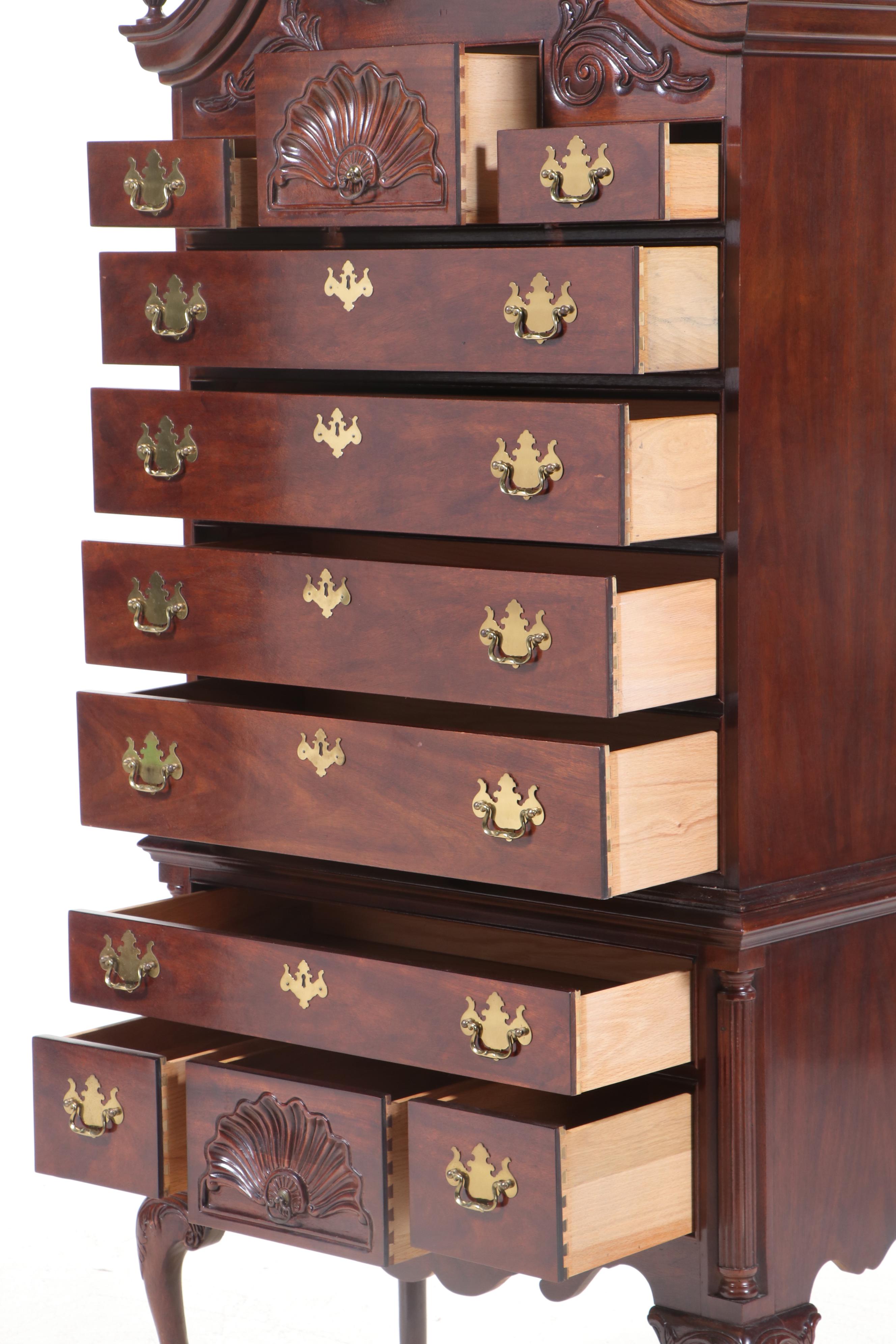 Thomasville The Mahogany Collection Federal Style Highboy