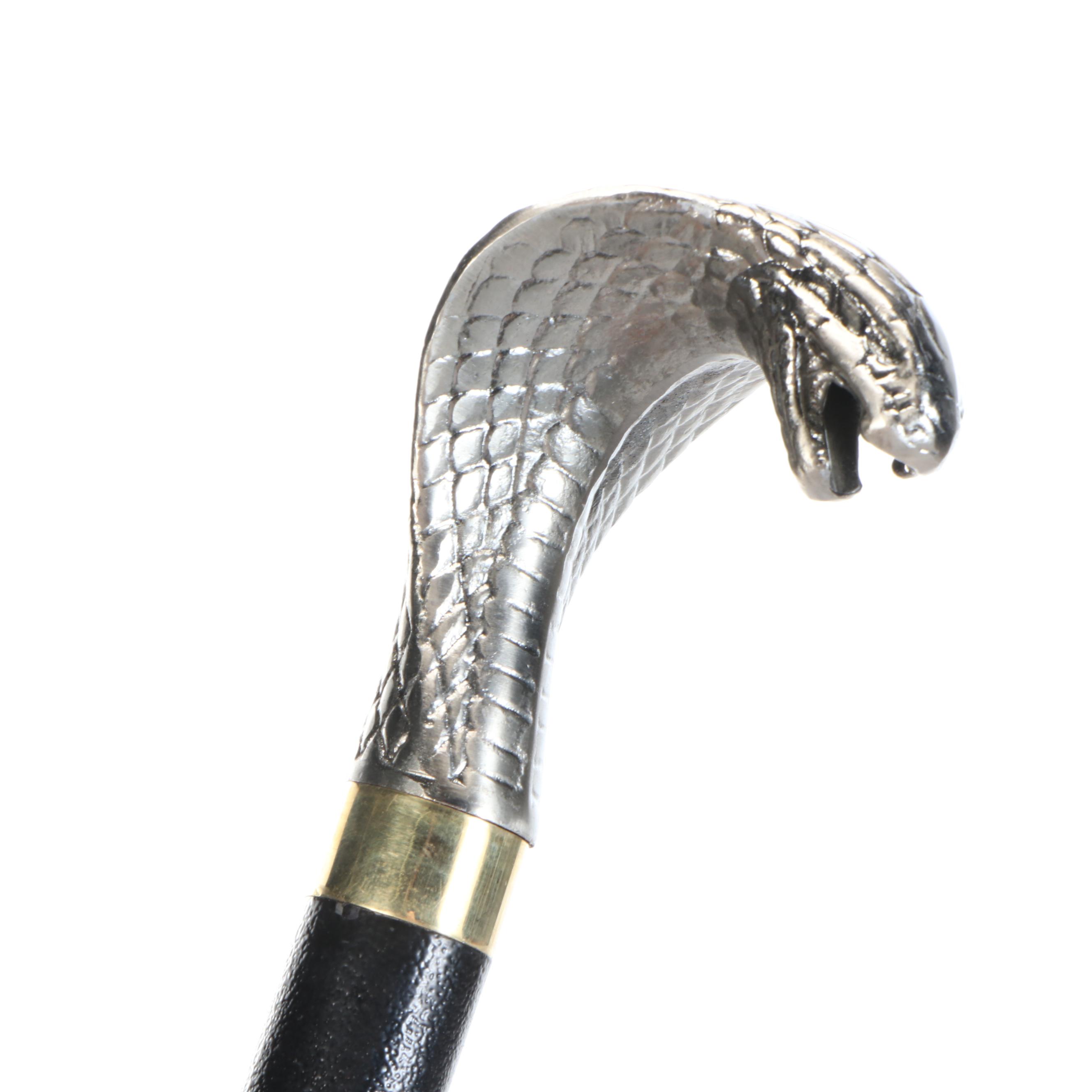 Hooded Cobra Sword Cane