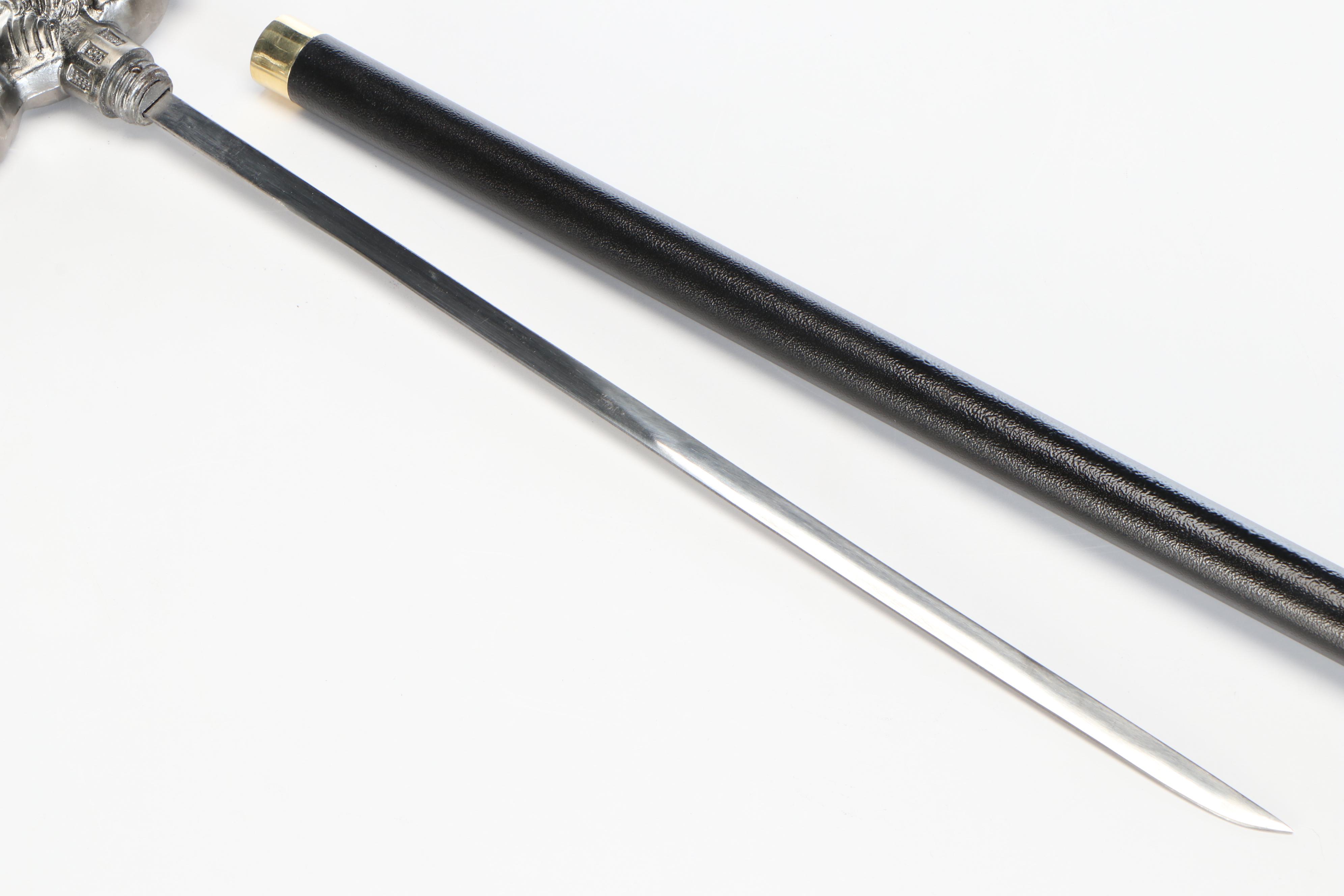 Leaping Lion Sword Cane