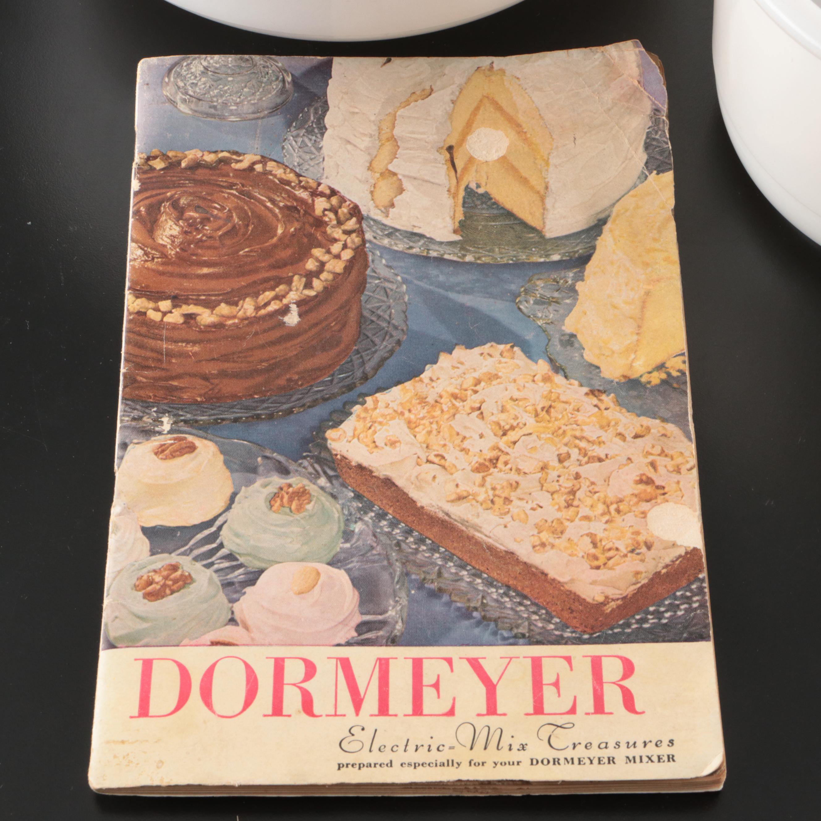 Dormeyer Food-Fixer 4200 Stand Mixer with Glass Bowls and Cook Booklet