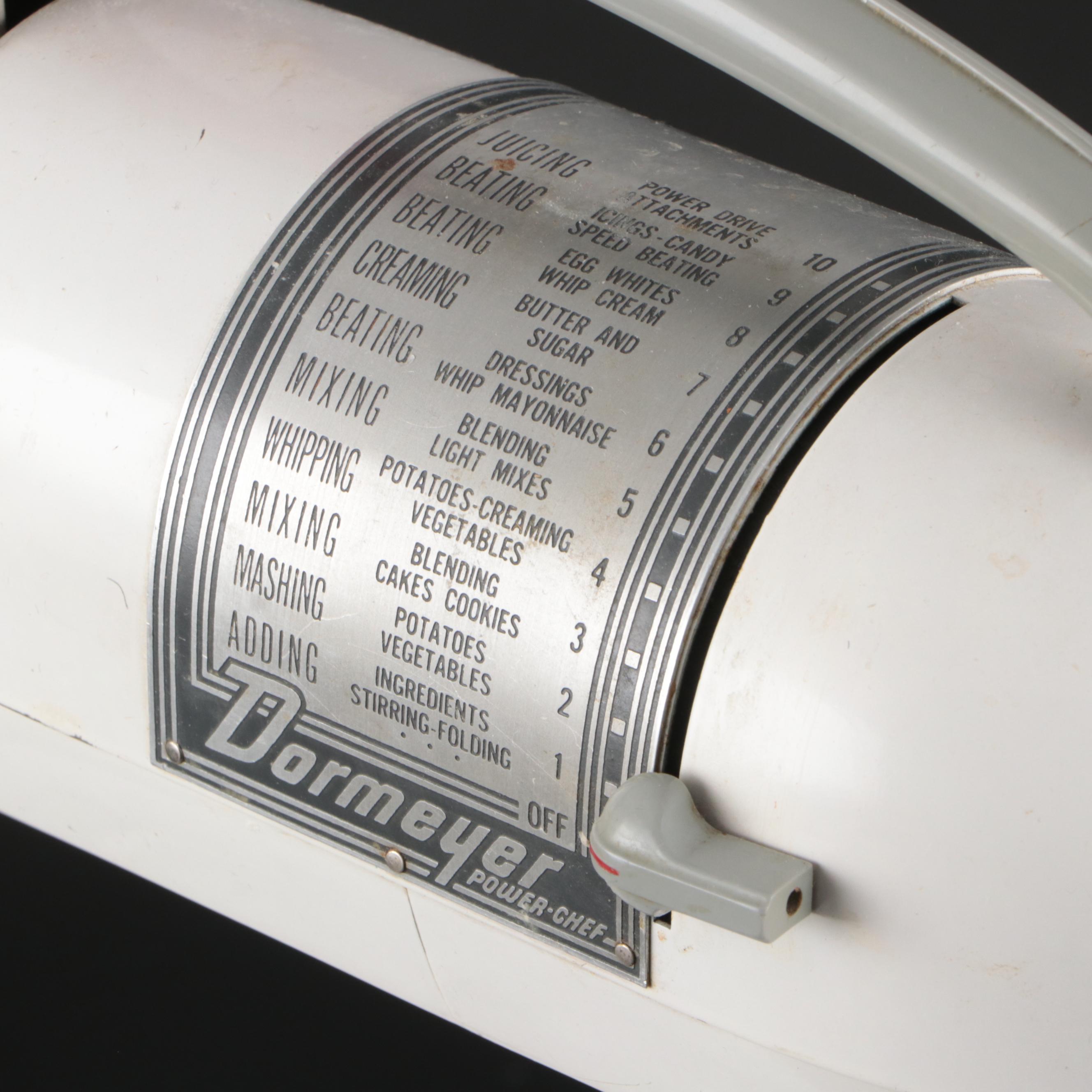 Dormeyer Food-Fixer 4200 Stand Mixer with Glass Bowls and Cook Booklet