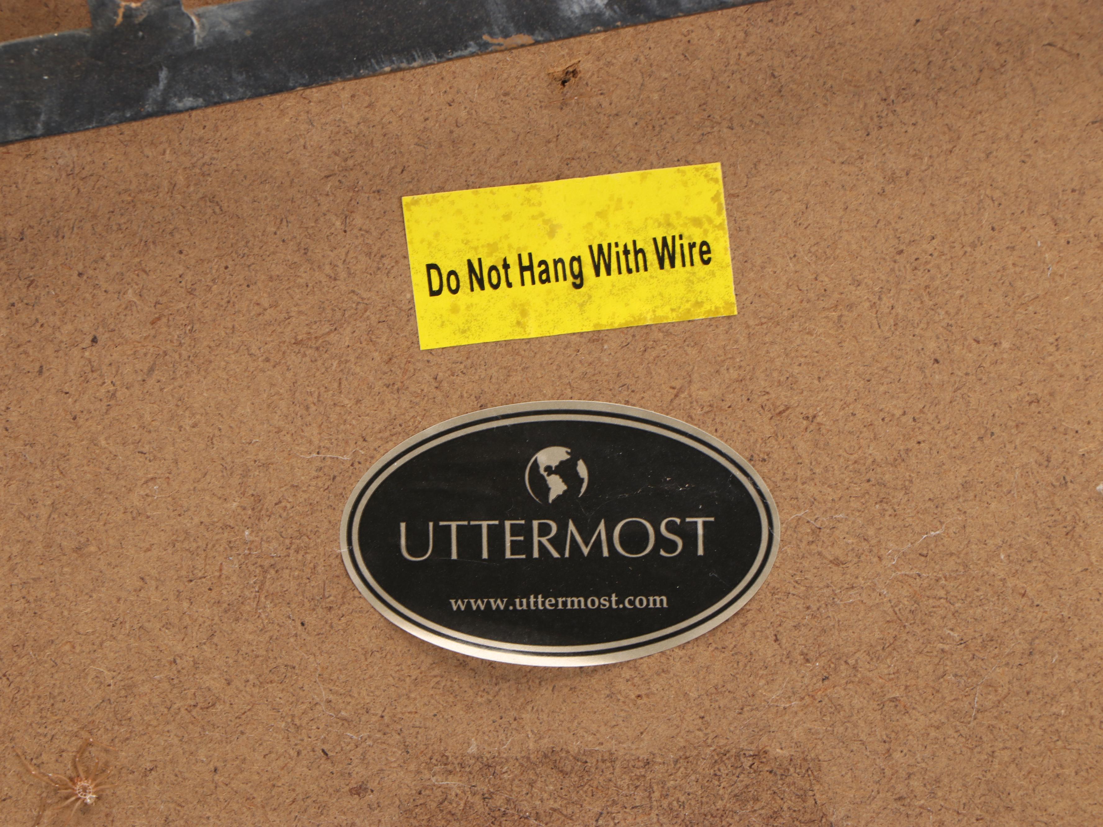 Uttermost Metal Sunburst Wall Mirror