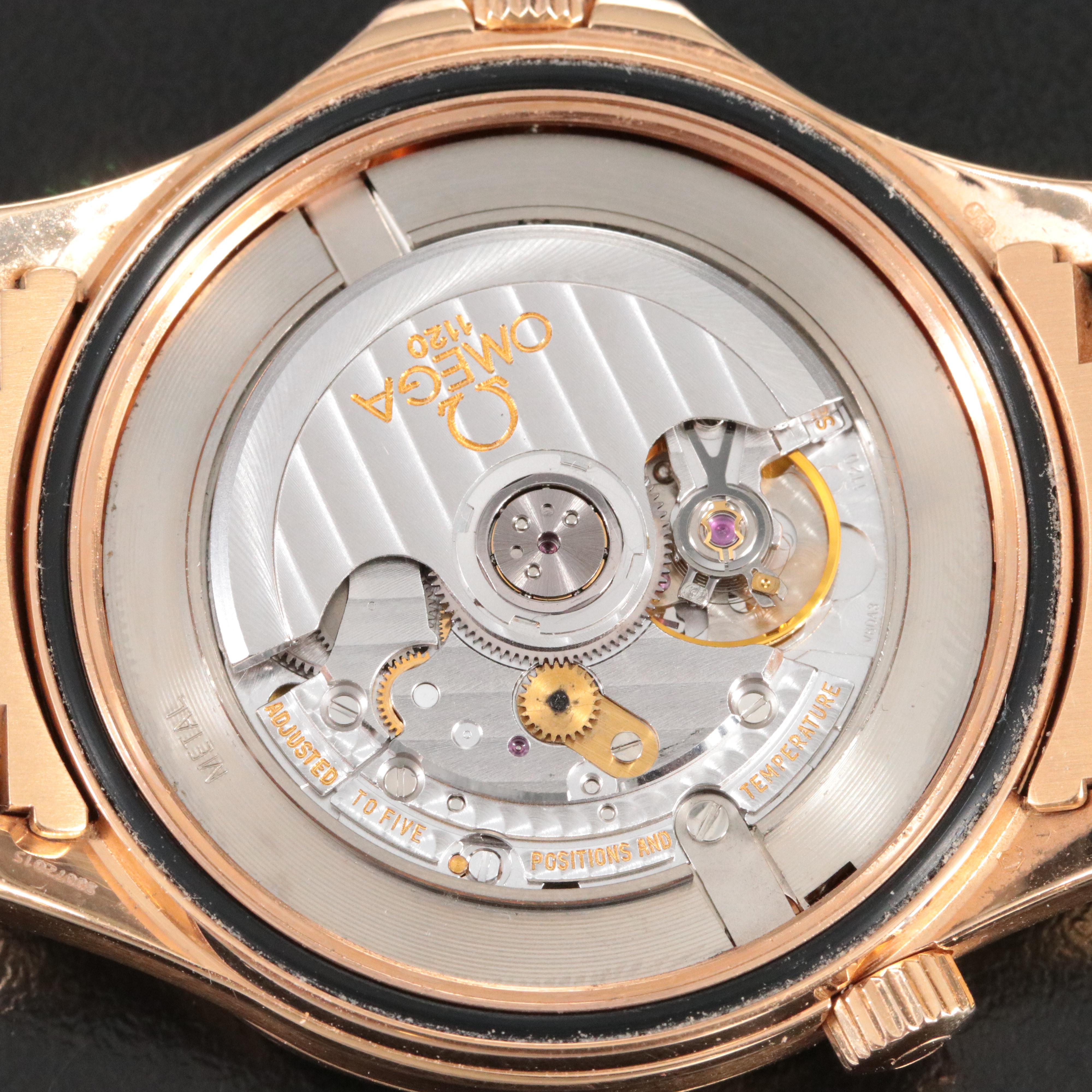 Omega Seamaster 2136.50.00 18K Gold 41mm Automatic Watch