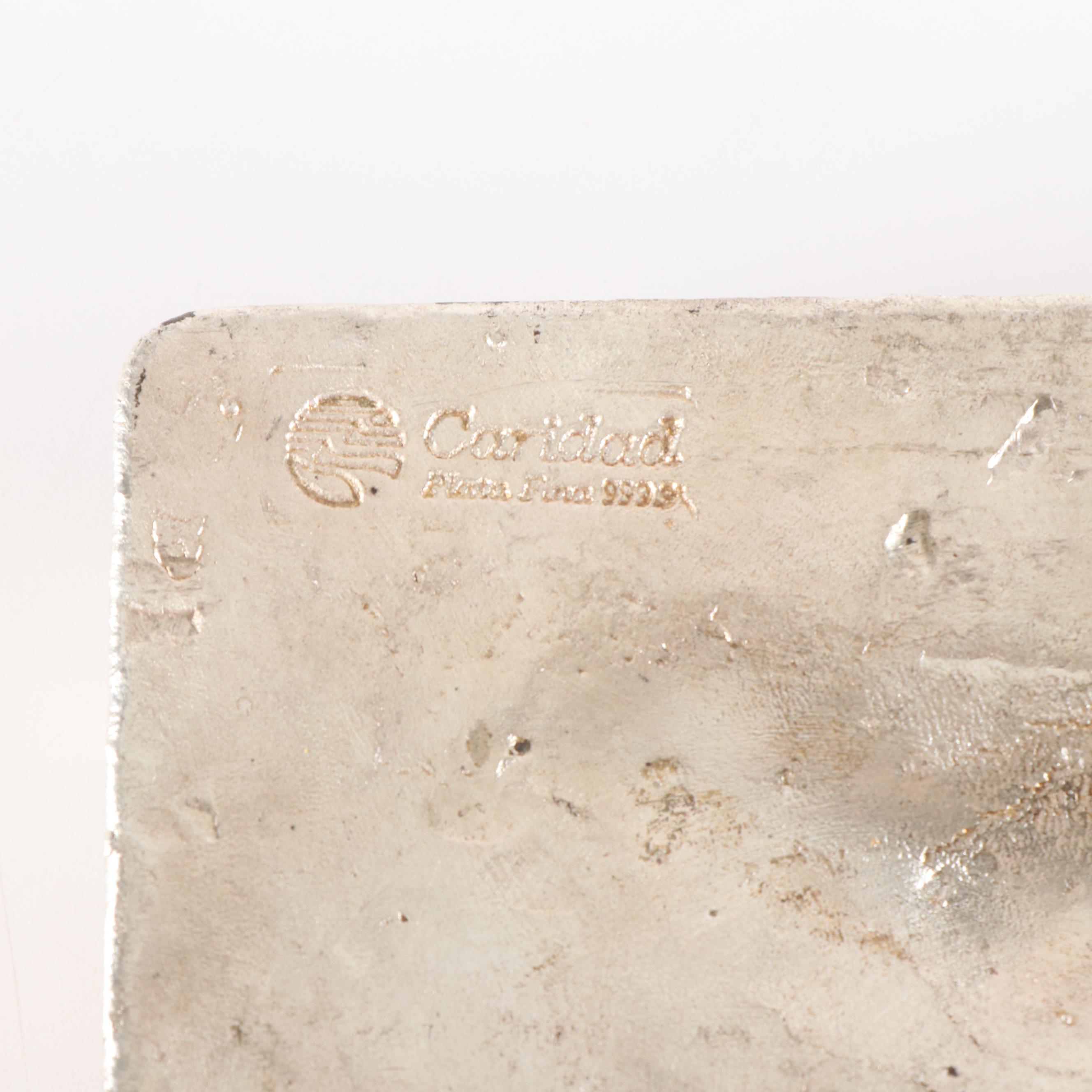 1,062 Troy Ounce Fine Silver Bar