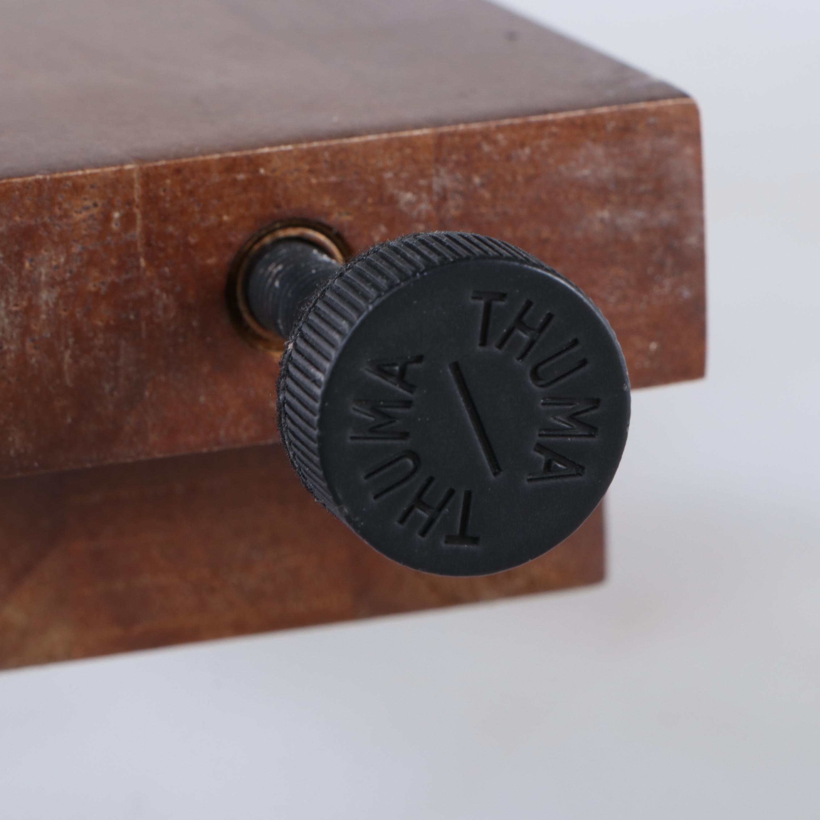 Thuma Mid Century Modern Style Wood Queen Size Platform Bed