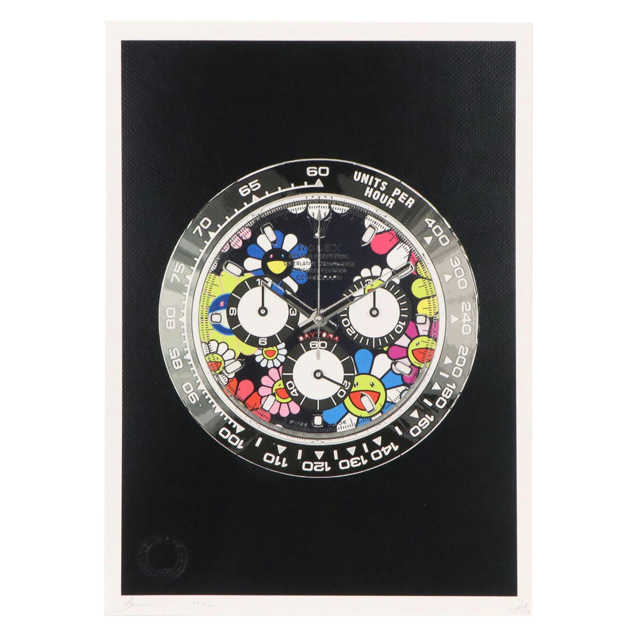 Death NYC Graphic Digital Print Featuring Rolex, 21st