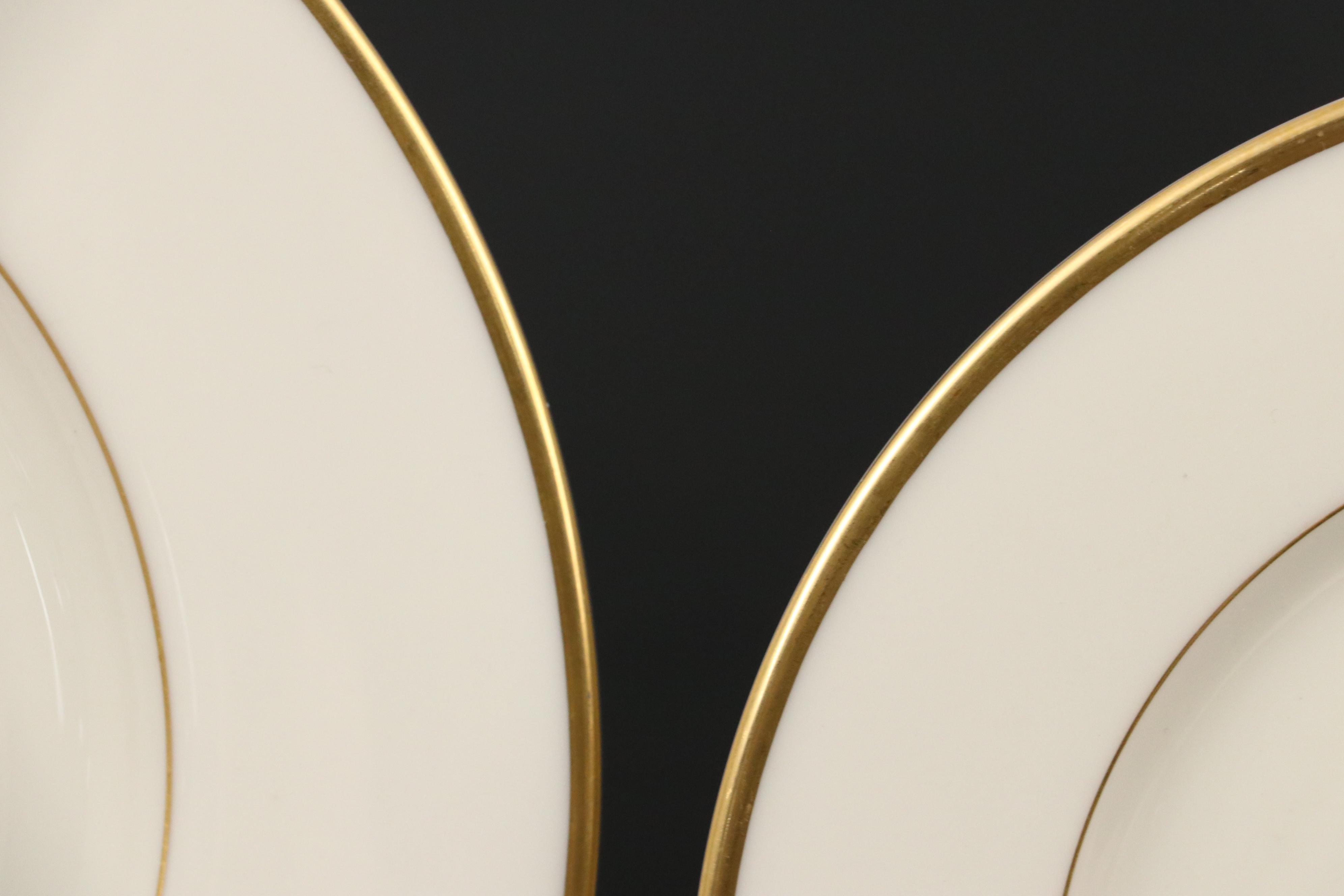 Lenox "Mansfield," "Versailles" and "Carlyle" Porcelain Tableware