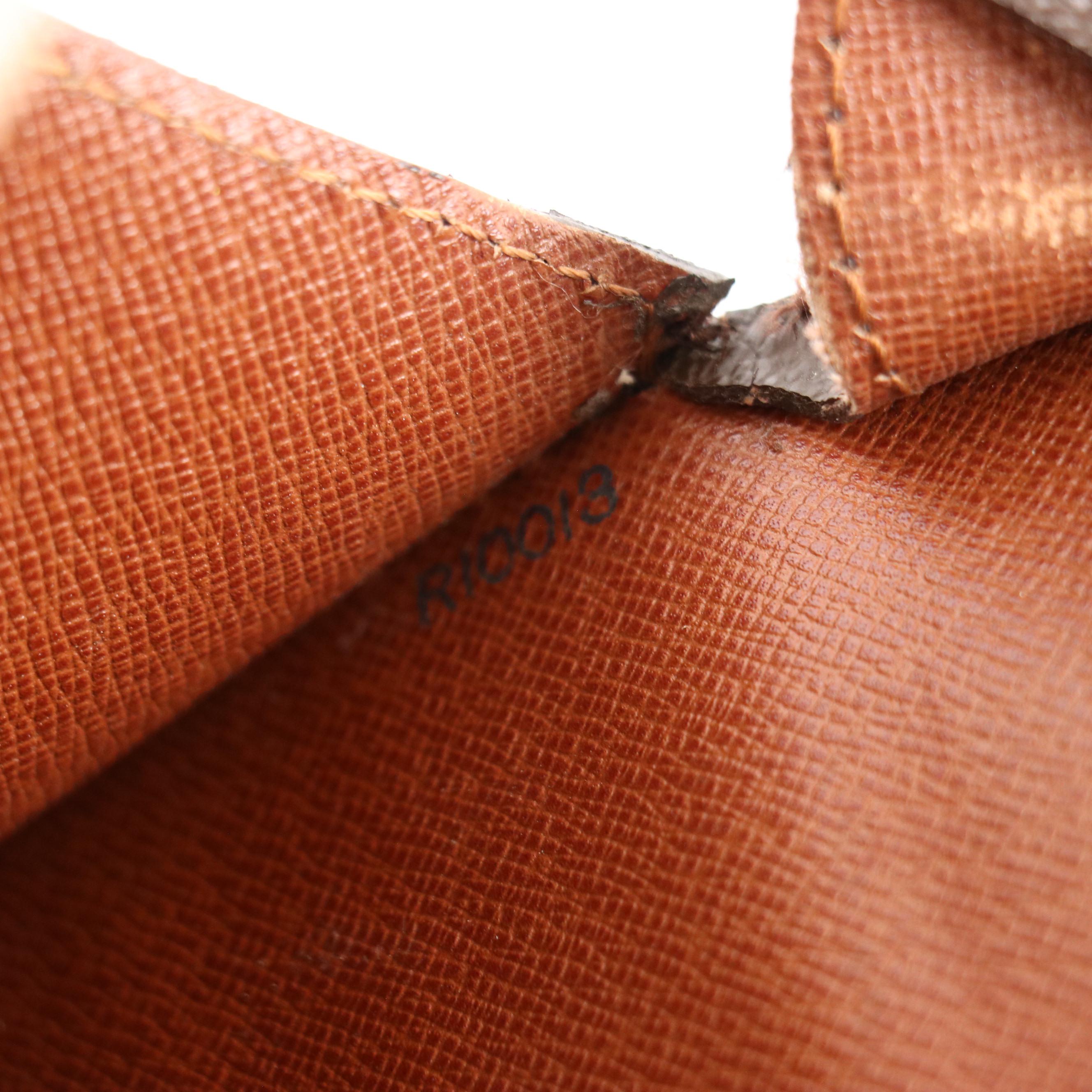 Louis Vuitton Serviette Fermoir Briefcase in Monogram Canvas and Leather