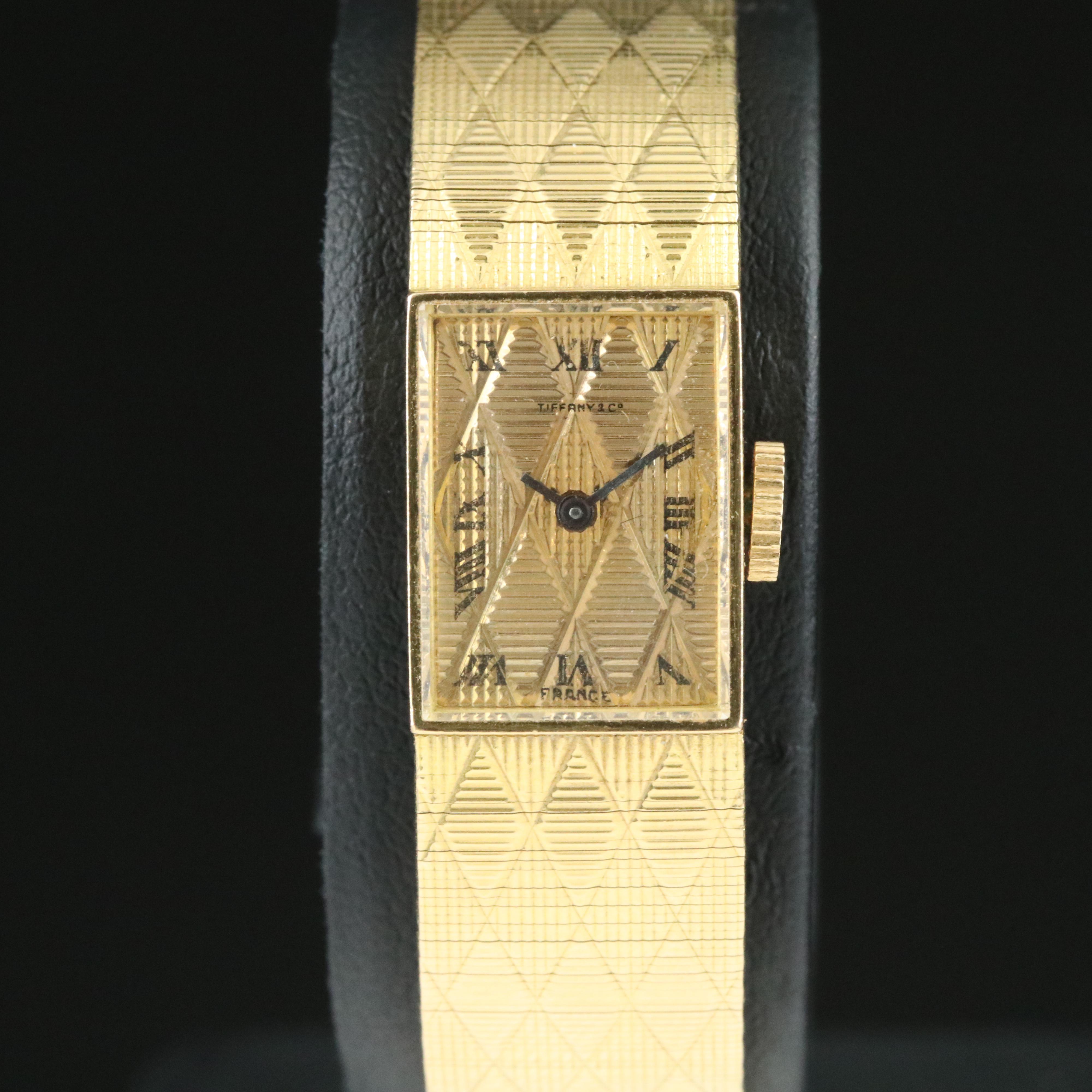Vintage 18K Tiffany & Co. Argyle Style Watch