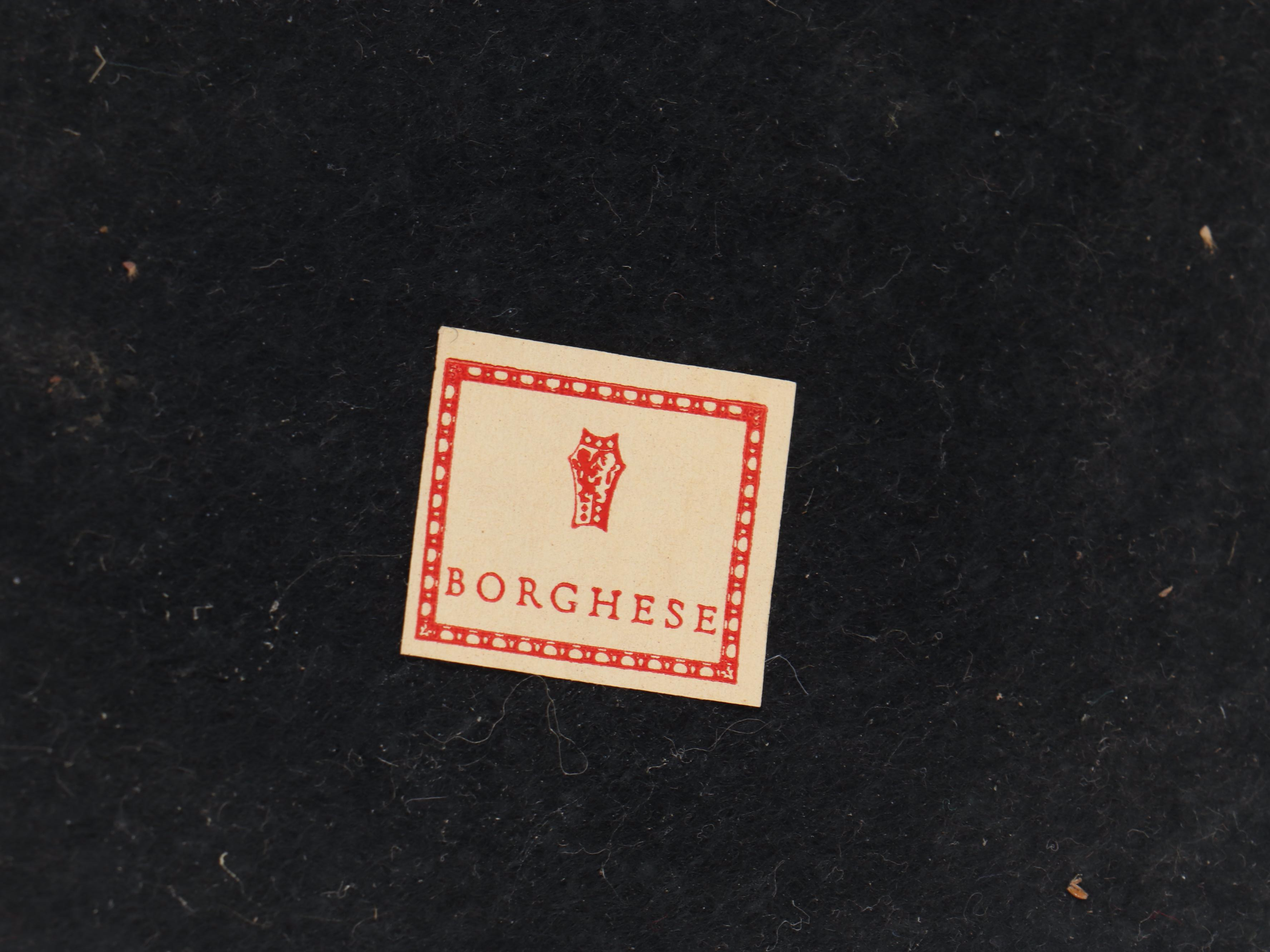 Borghese Rococo Style Ebonized and Giltwood Table Lamp, Mid/Late 20th C.