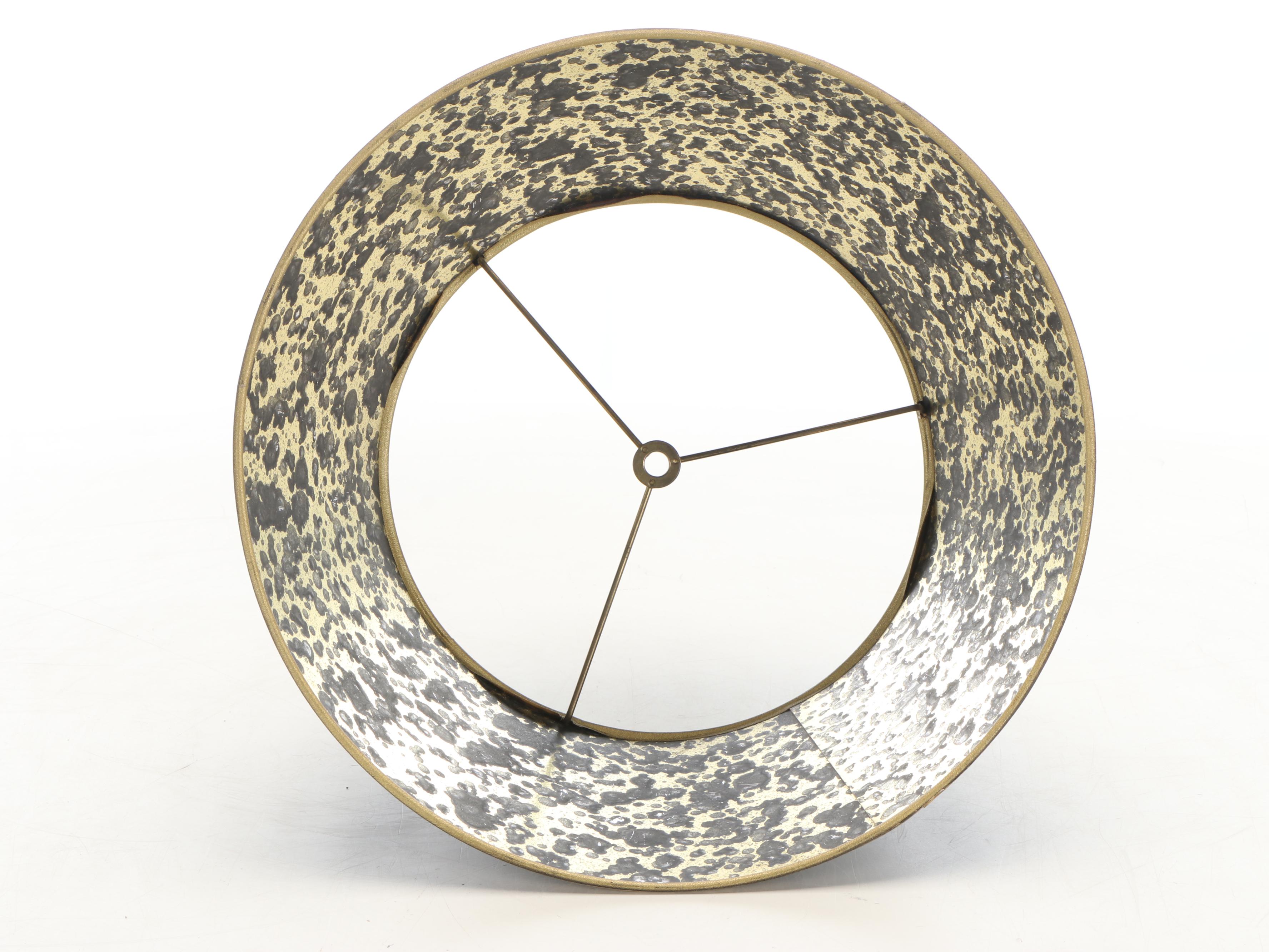 Borghese Rococo Style Ebonized and Giltwood Table Lamp, Mid/Late 20th C.