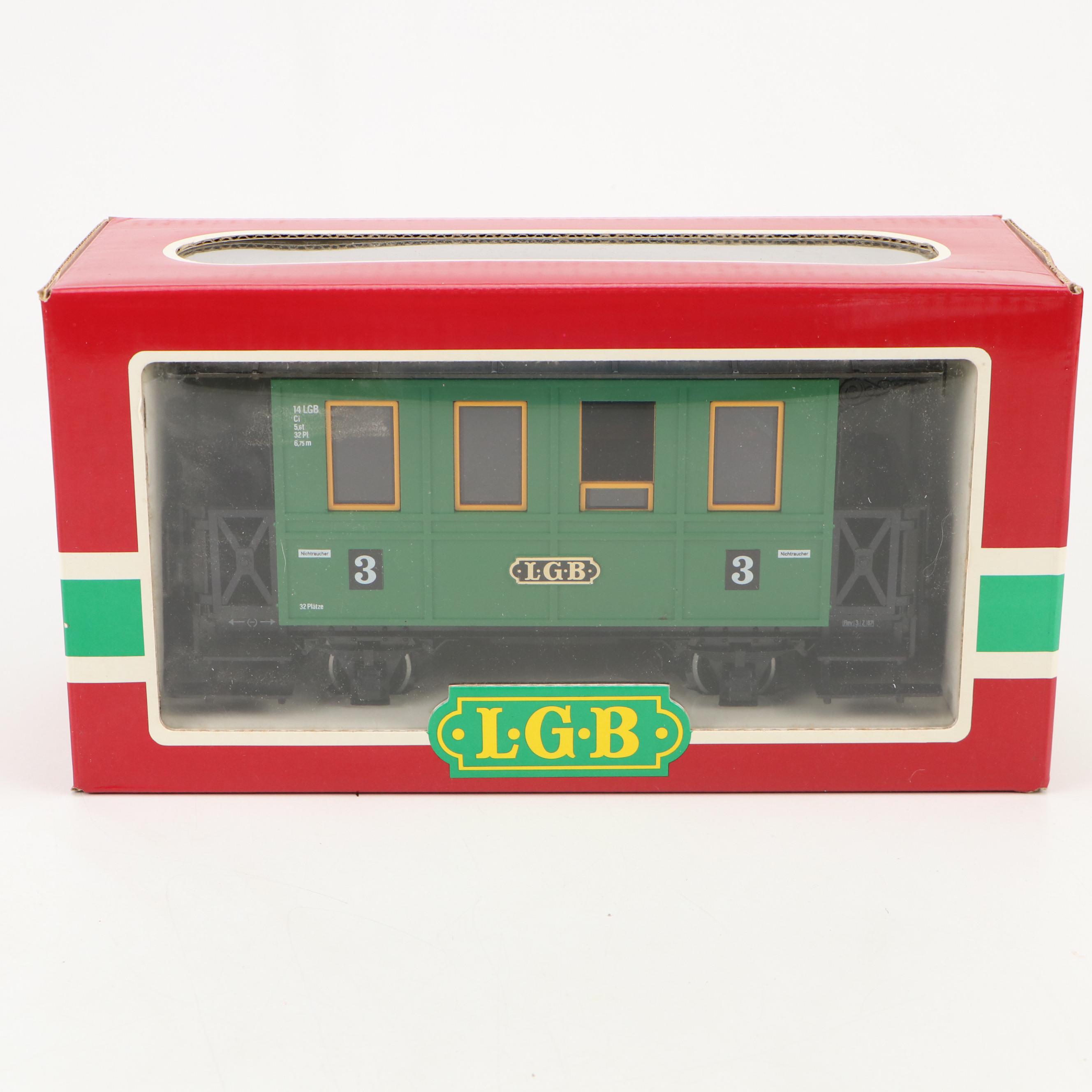 Lehmann-Gross-Bahn Tracks and Train Cars Including Circus Cars