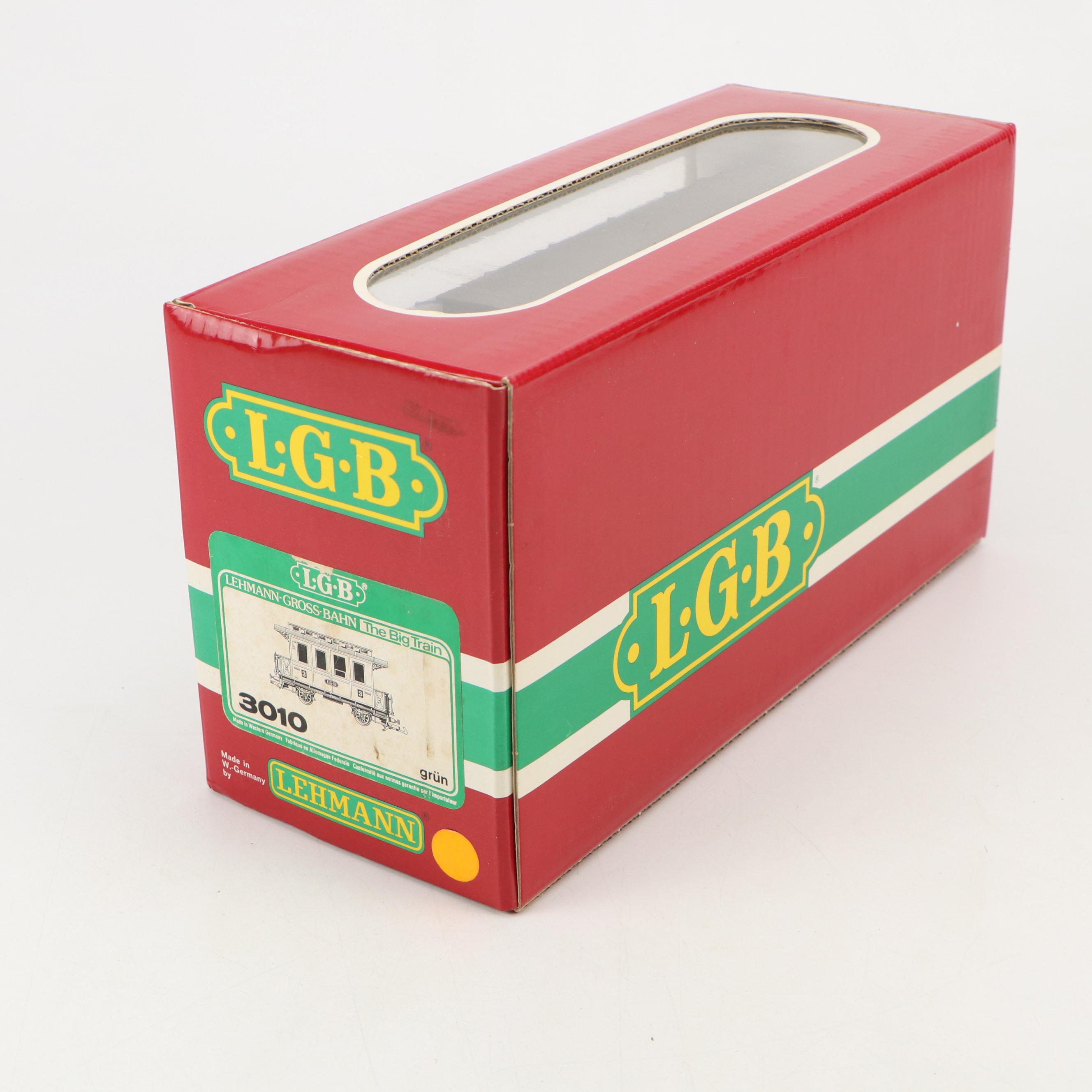 Lehmann-Gross-Bahn Tracks and Train Cars Including Circus Cars