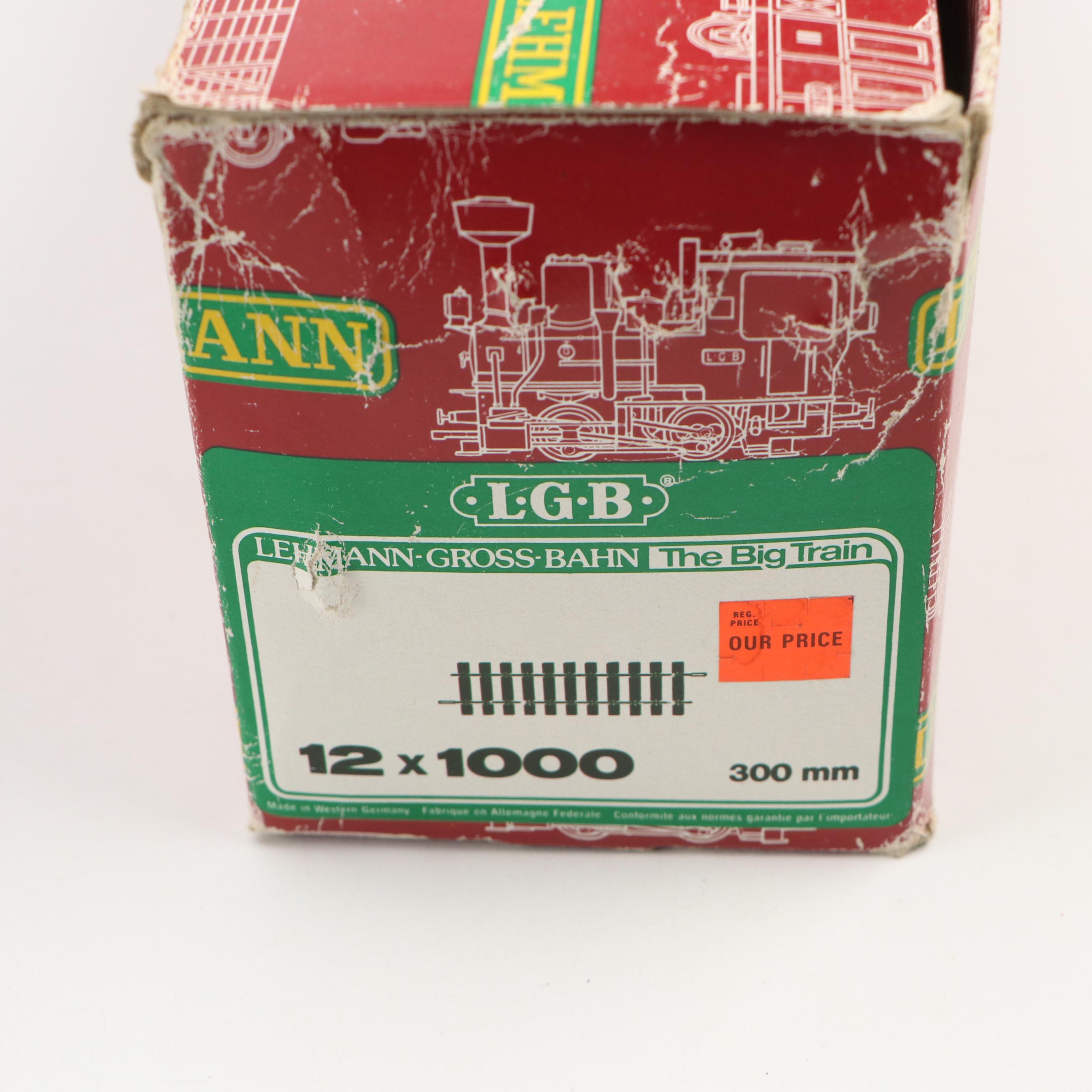 Lehmann-Gross-Bahn Tracks and Train Cars Including Circus Cars