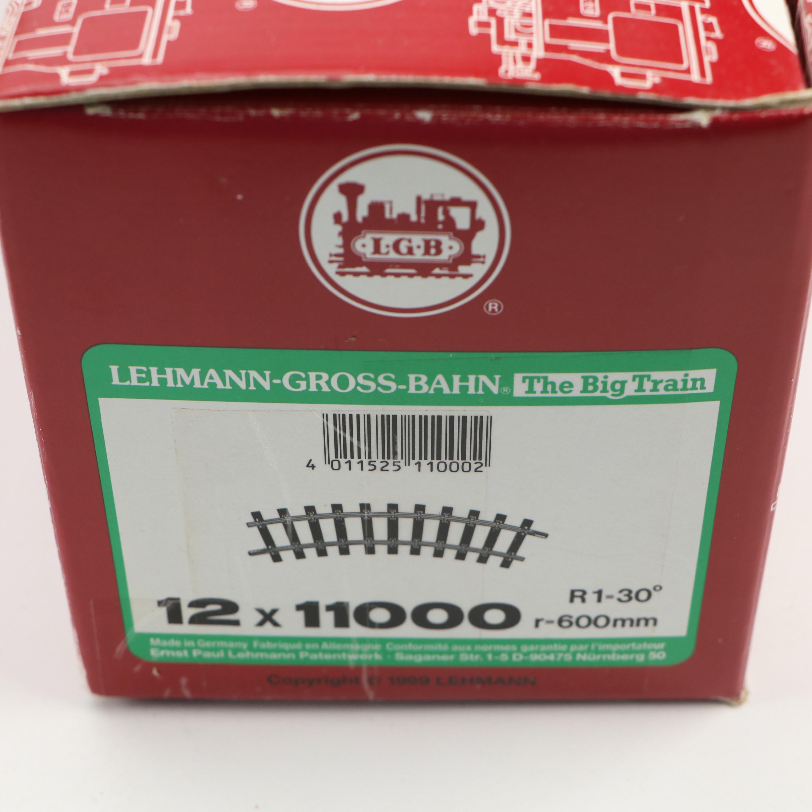 Lehmann-Gross-Bahn Tracks and Train Cars Including Circus Cars