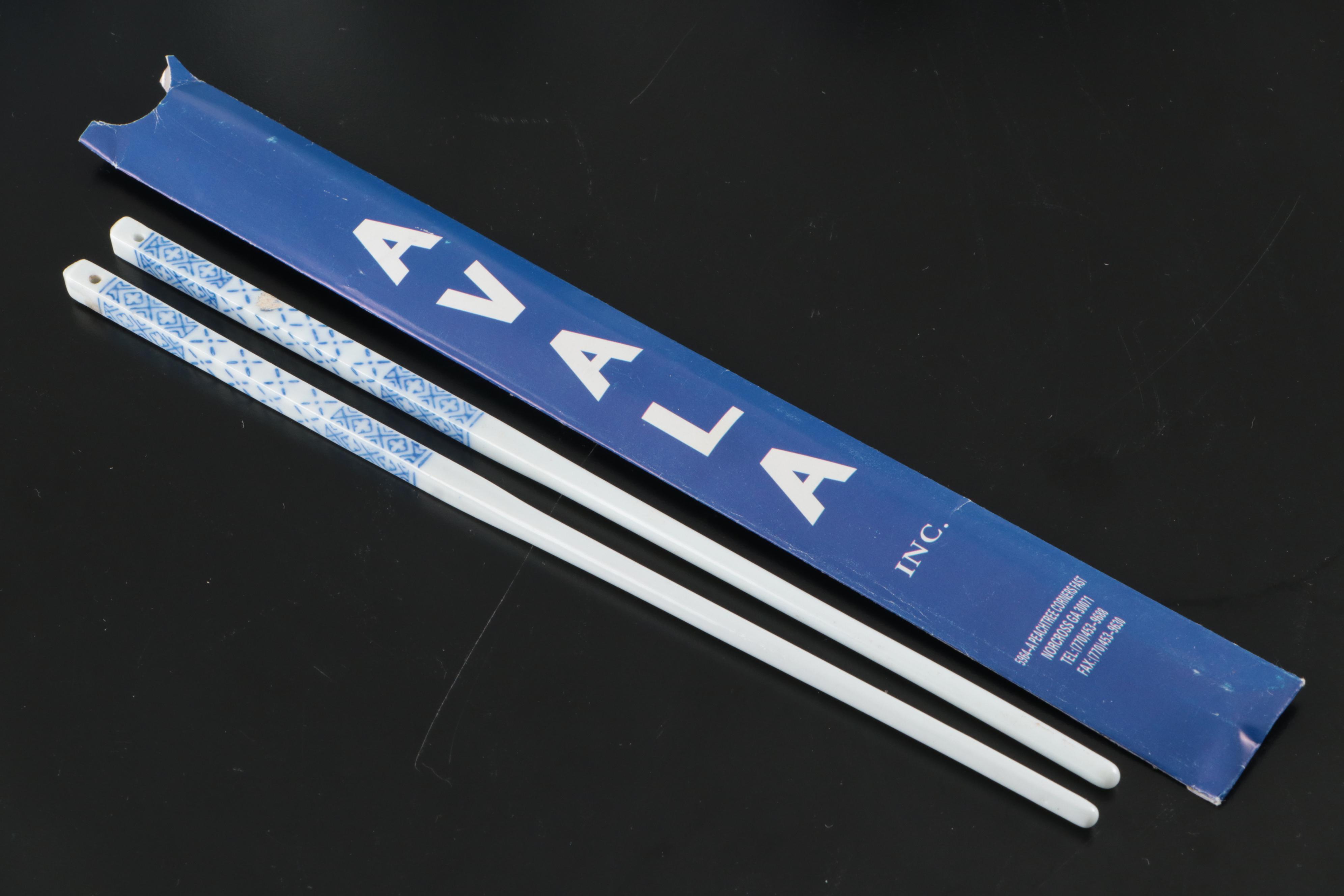 Tienshan and Other Chinese Porcelain Rice Grain Dinnerware and Avala Chopsticks