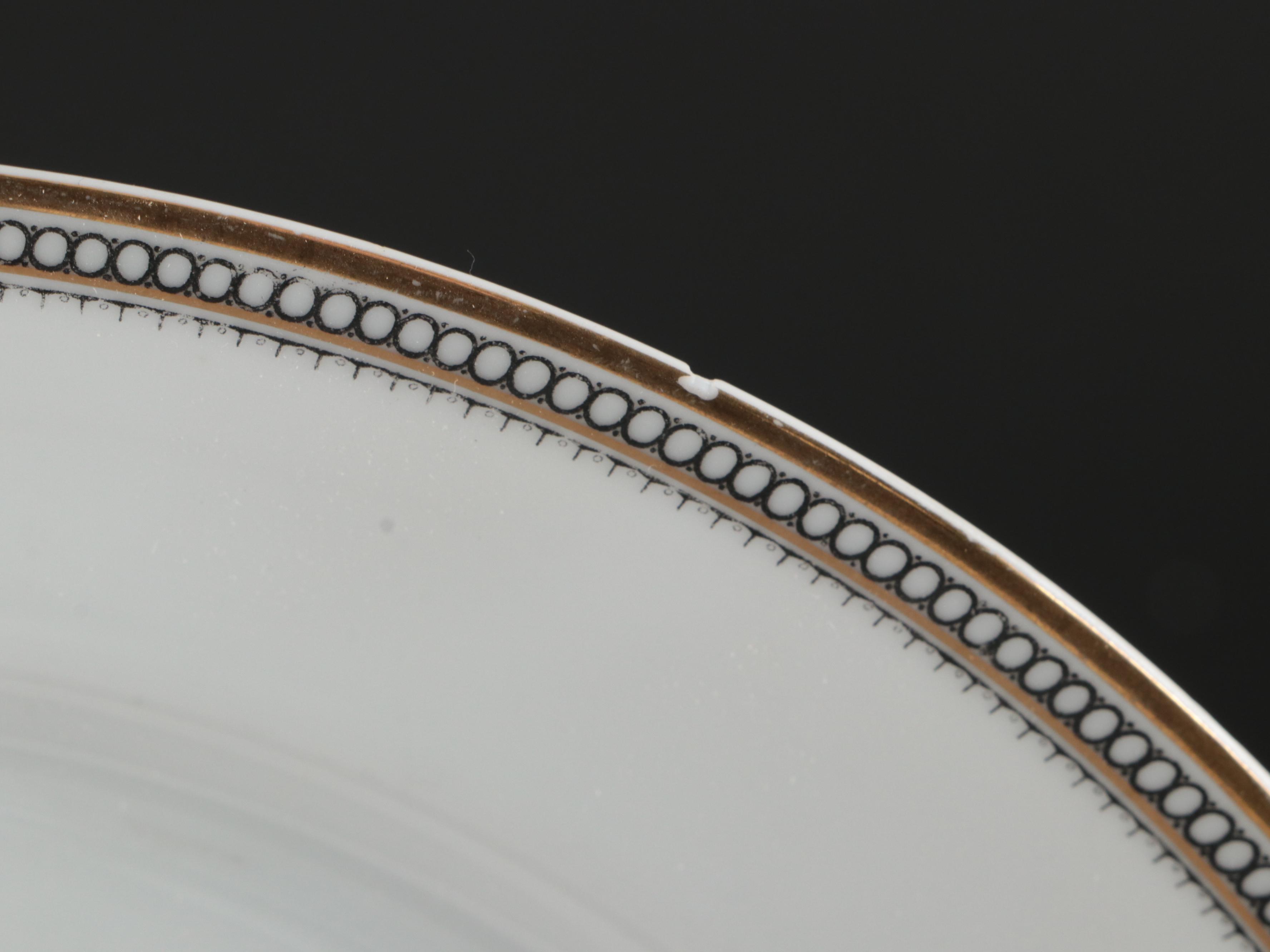 Heinrich & Co. German Porcelain Art Deco Style Dinnerware, 20th Century