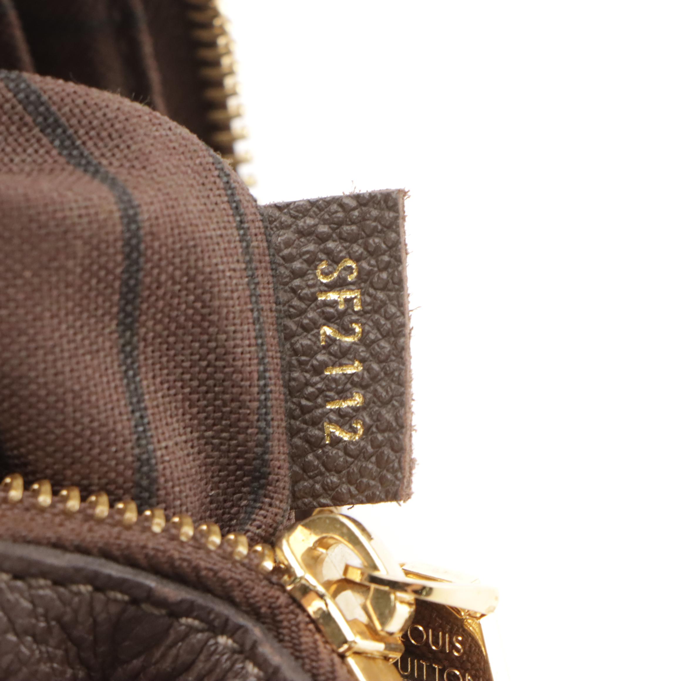 Louis Vuitton Citadine GM Pochette in Monogram Empreinte Leather