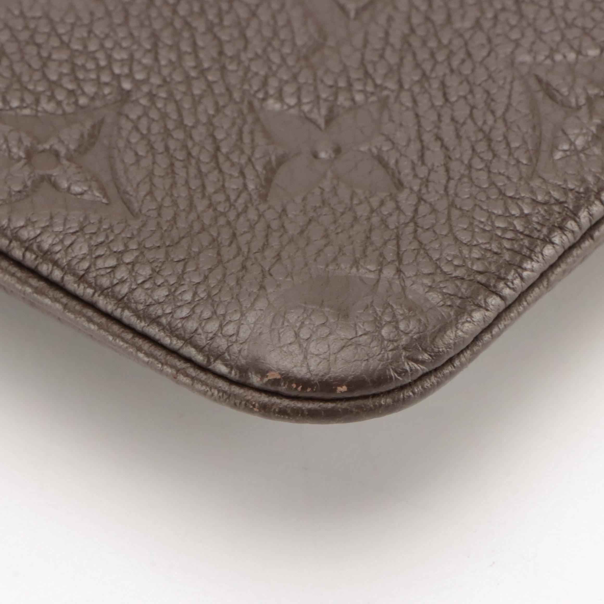 Louis Vuitton Citadine GM Pochette in Monogram Empreinte Leather