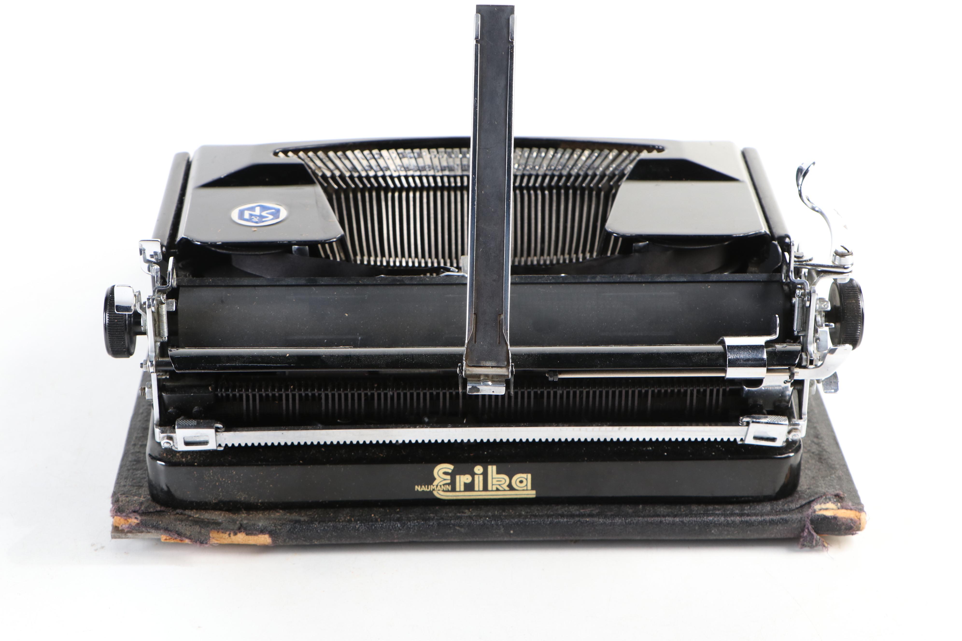 German Seidel & Naumann Erika 5 Typewriter, 1940s