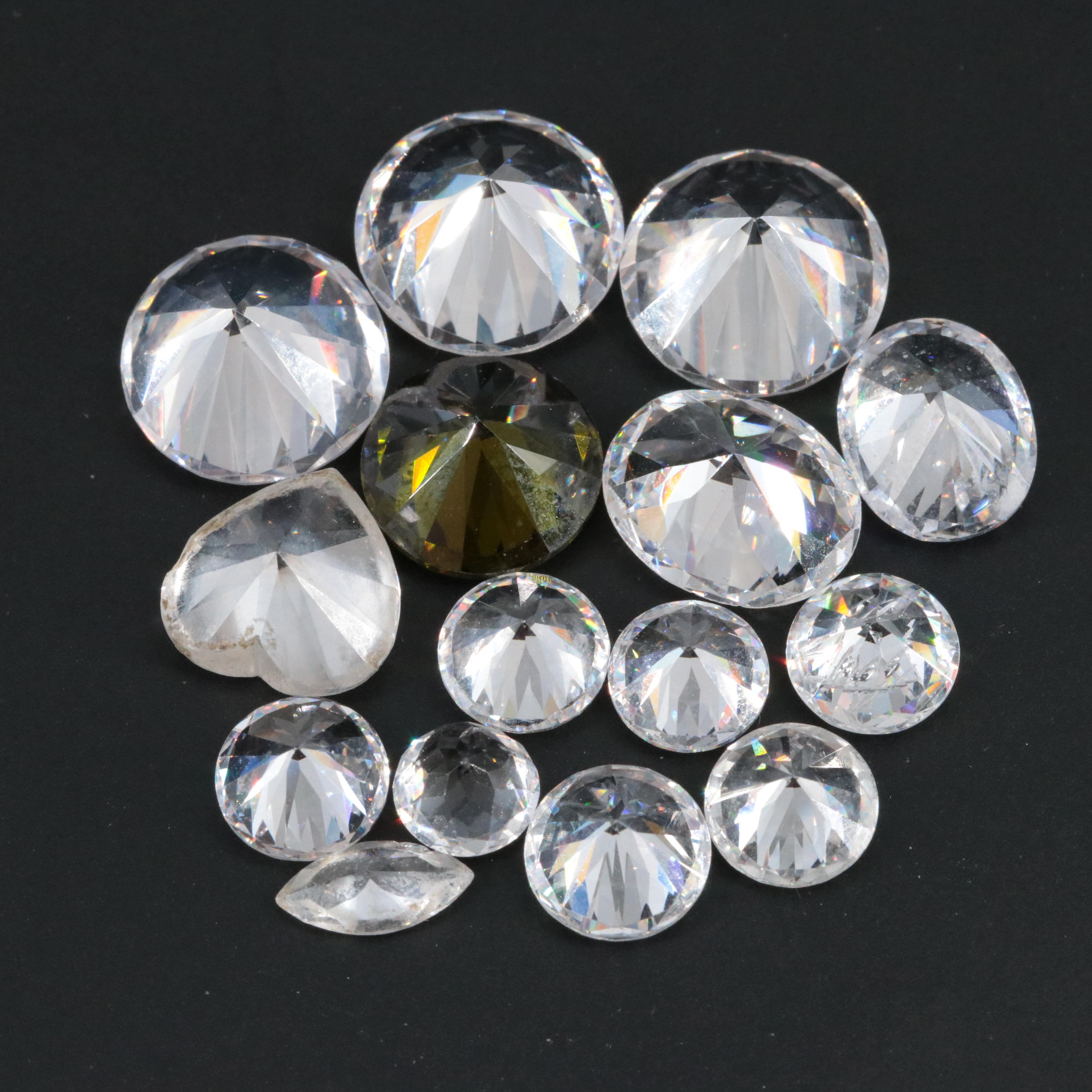 Loose 67.63 CTW Cubic Zirconia Lot